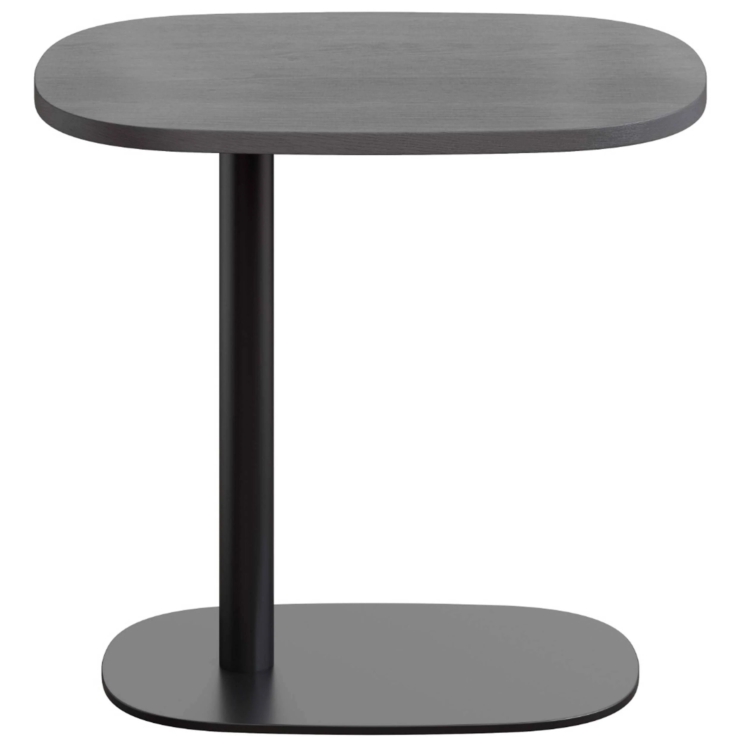Buddy Adjustable Rotating Side Table, Gray - Image 2