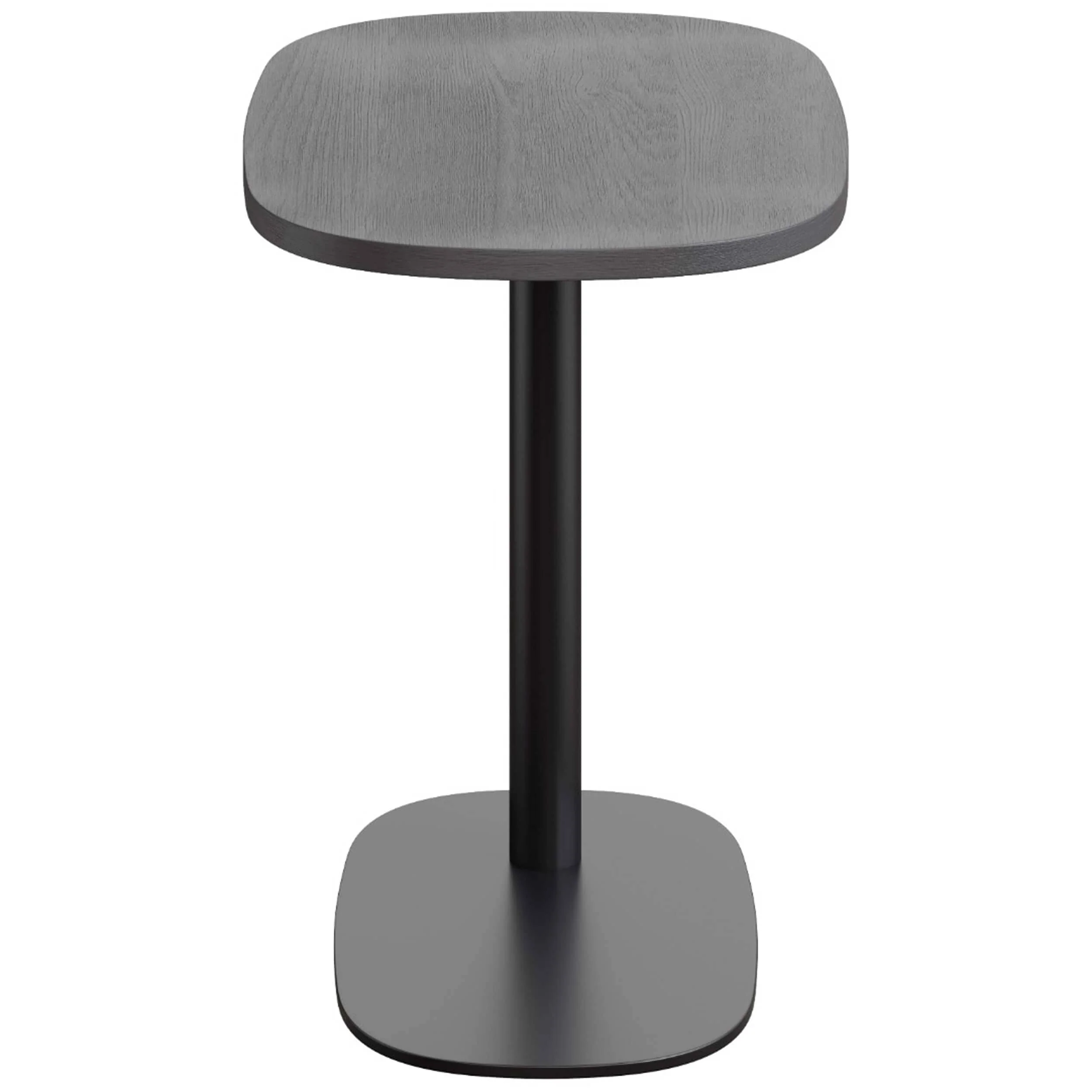 Buddy Adjustable Rotating Side Table, Gray - Image 3
