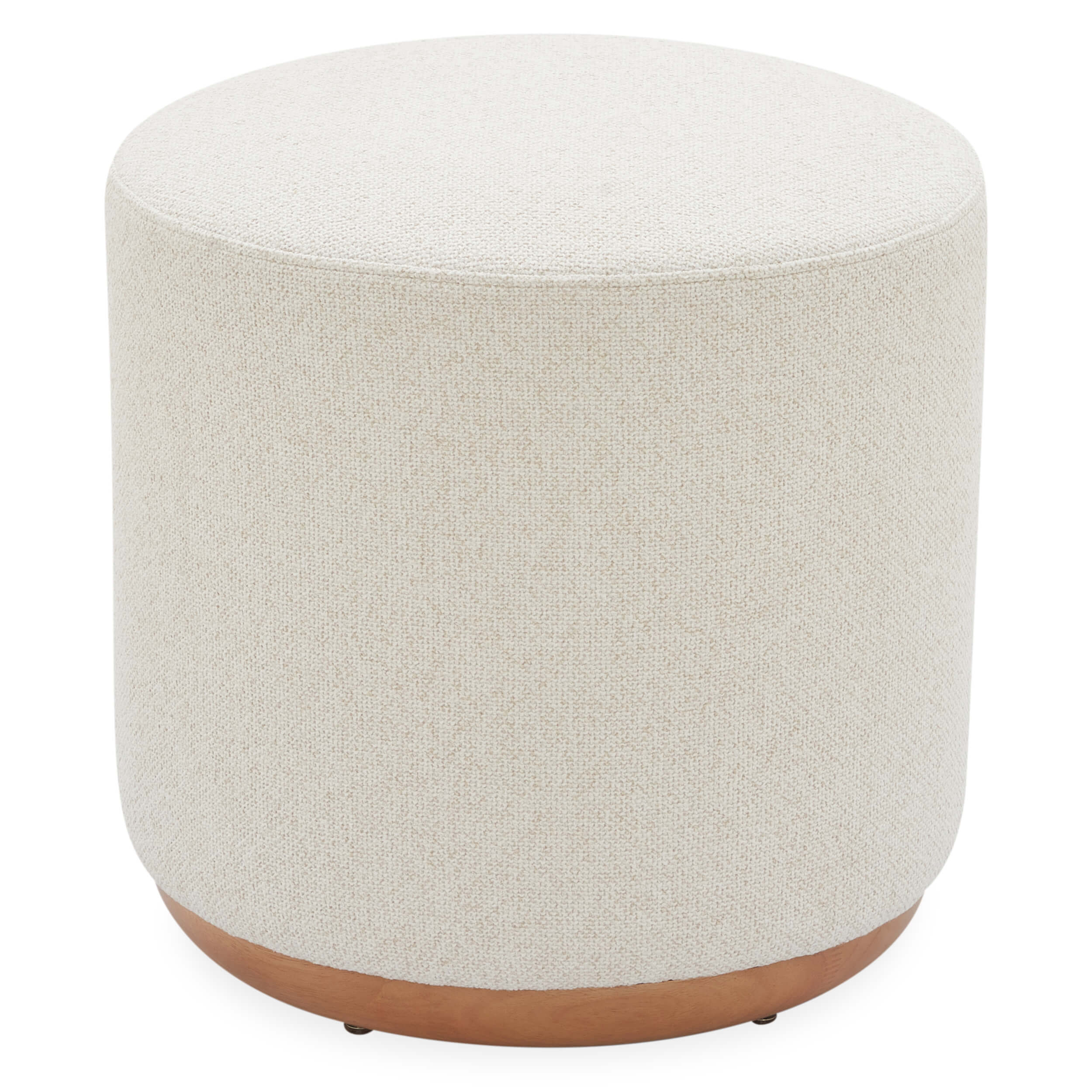 Burbank Ottoman, Lina Linen by Becki Owens