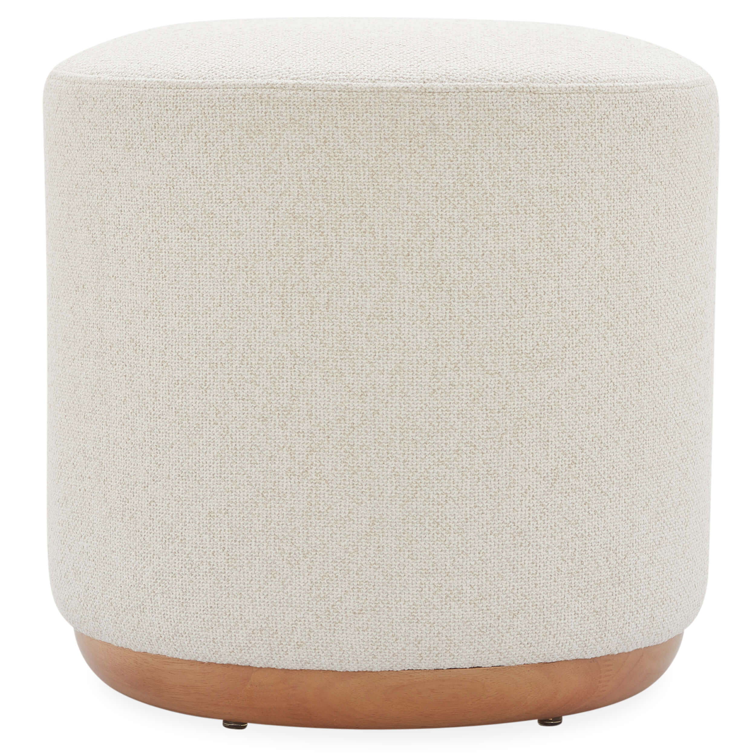 Burbank Ottoman, Lina Linen by Becki Owens - Image 2