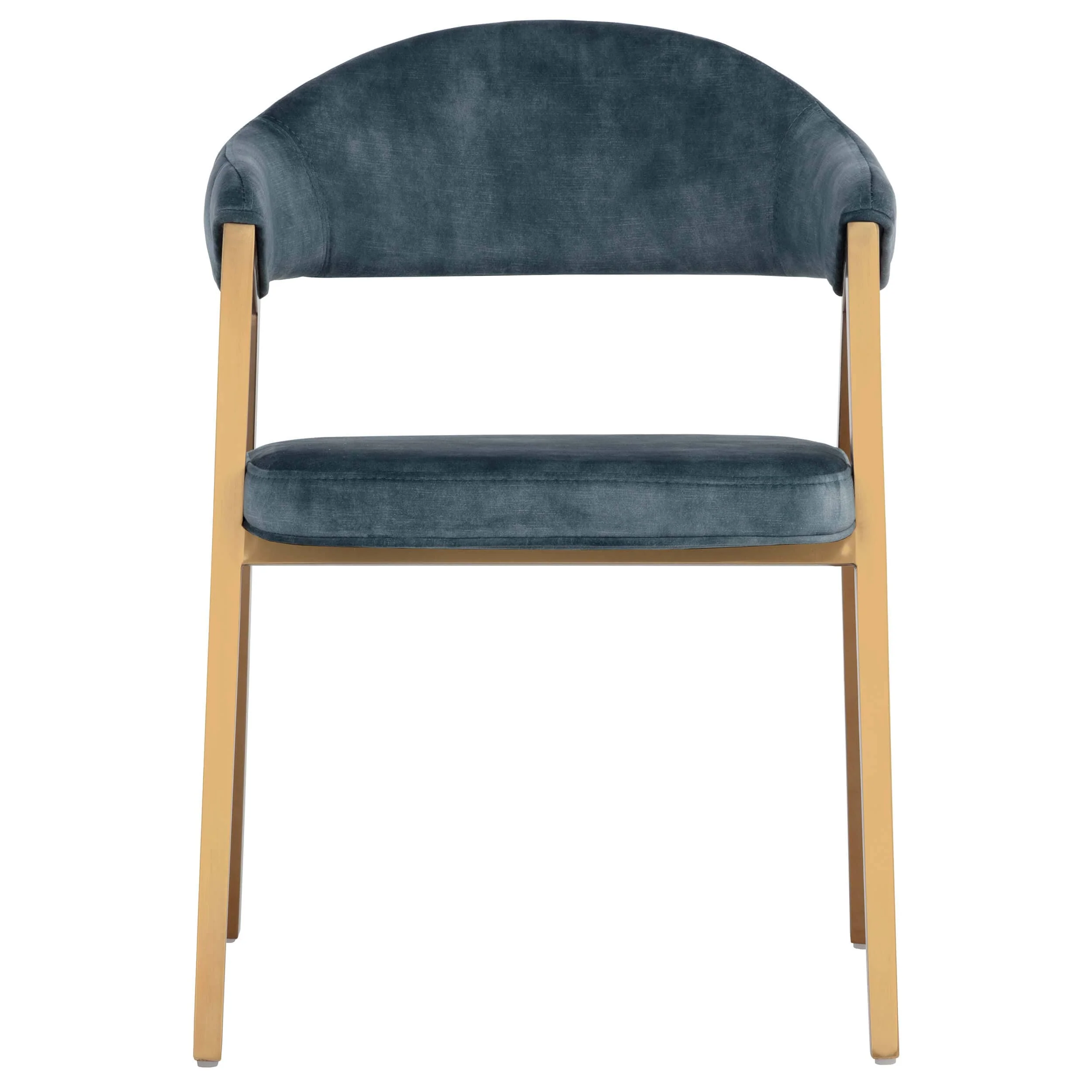 Burgos Arm Chair, Nono Petrol, Set of 2 - Image 2