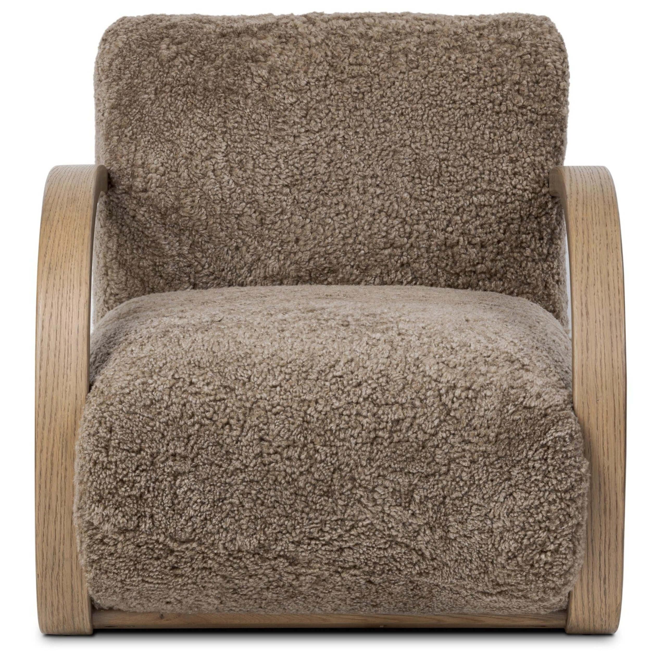 Burke Chair, Taupe by Four Hands - Image 2