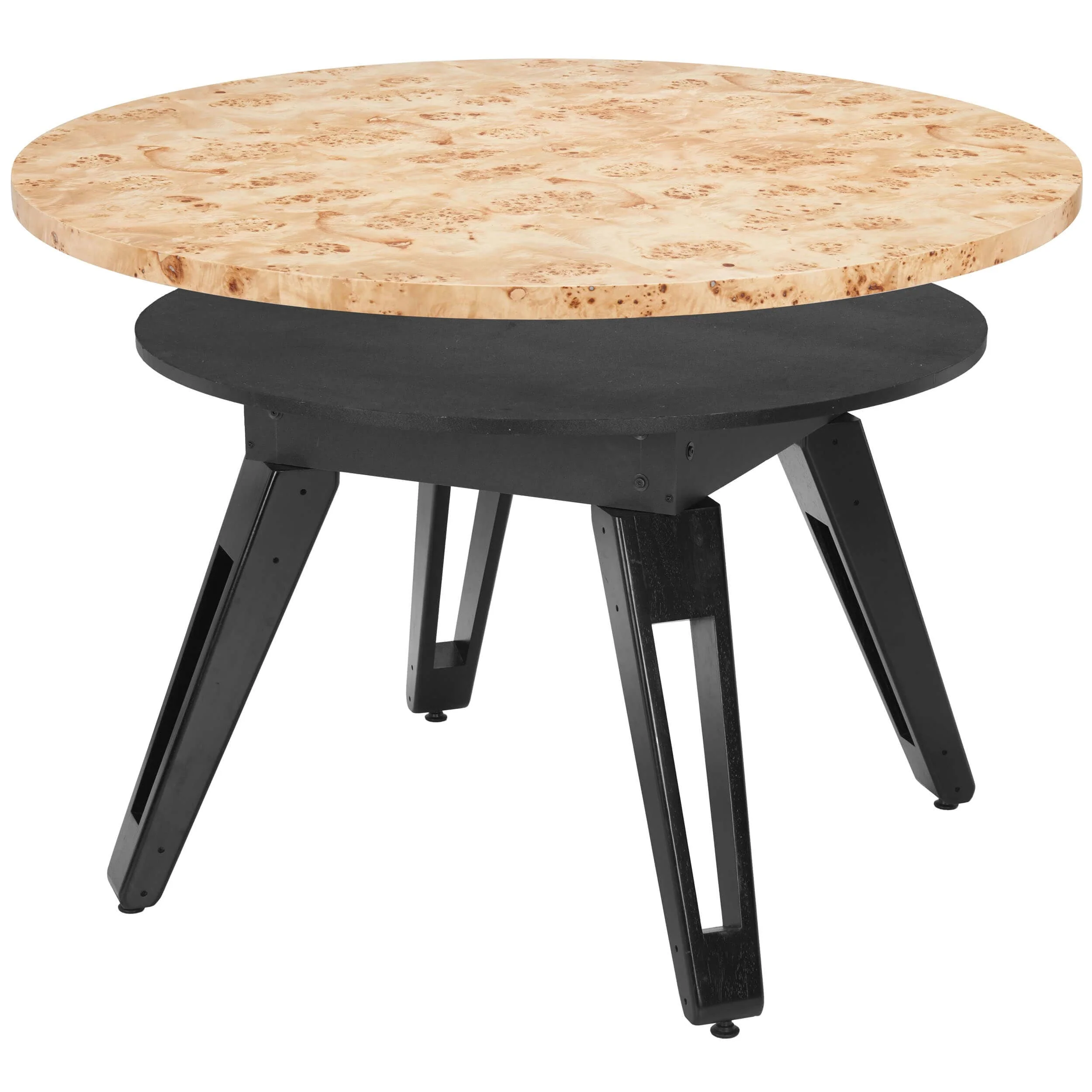 Burl 2 in 1 Table, Natural - Image 5