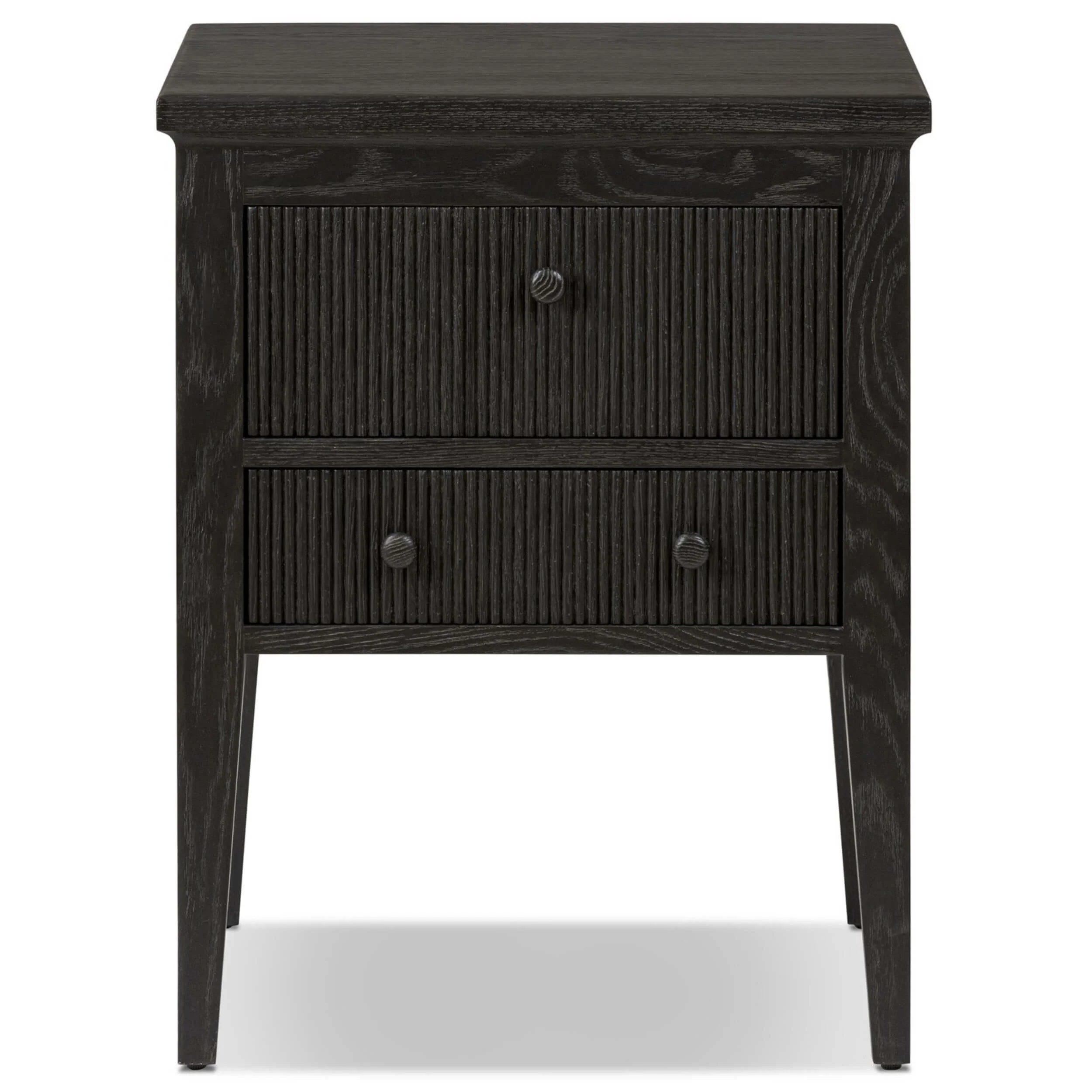 Bush Nightstand, Distressed Black by Amber Lewis x Four Hands - Image 3