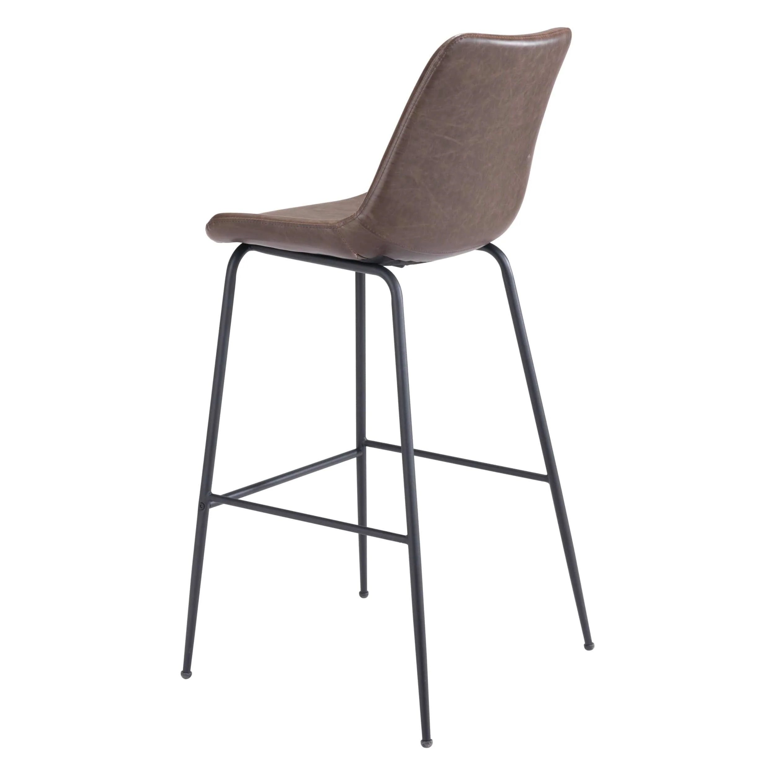 Byron Bar Stool, Brown - Image 5