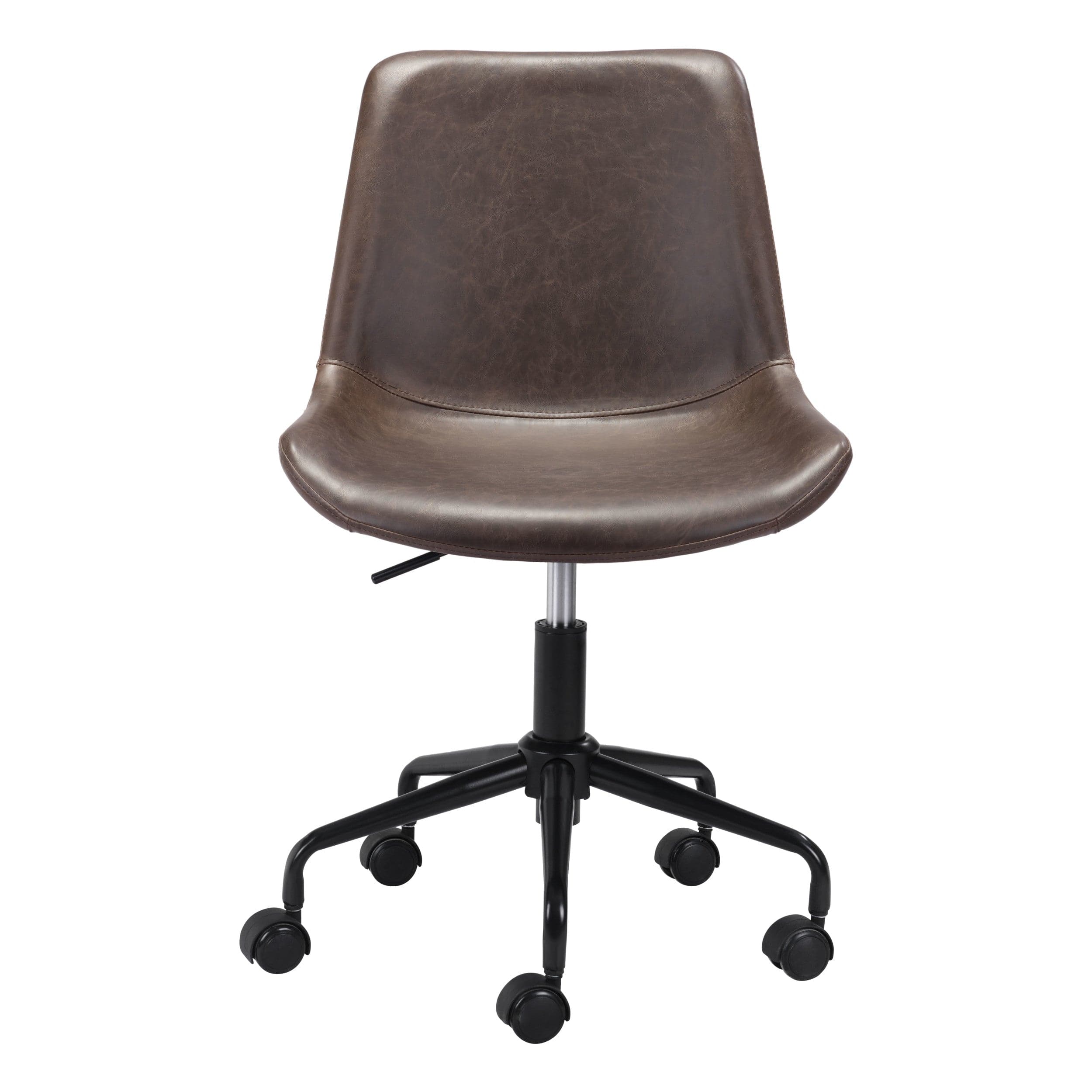 Byron Office Chair, Brown - Image 2
