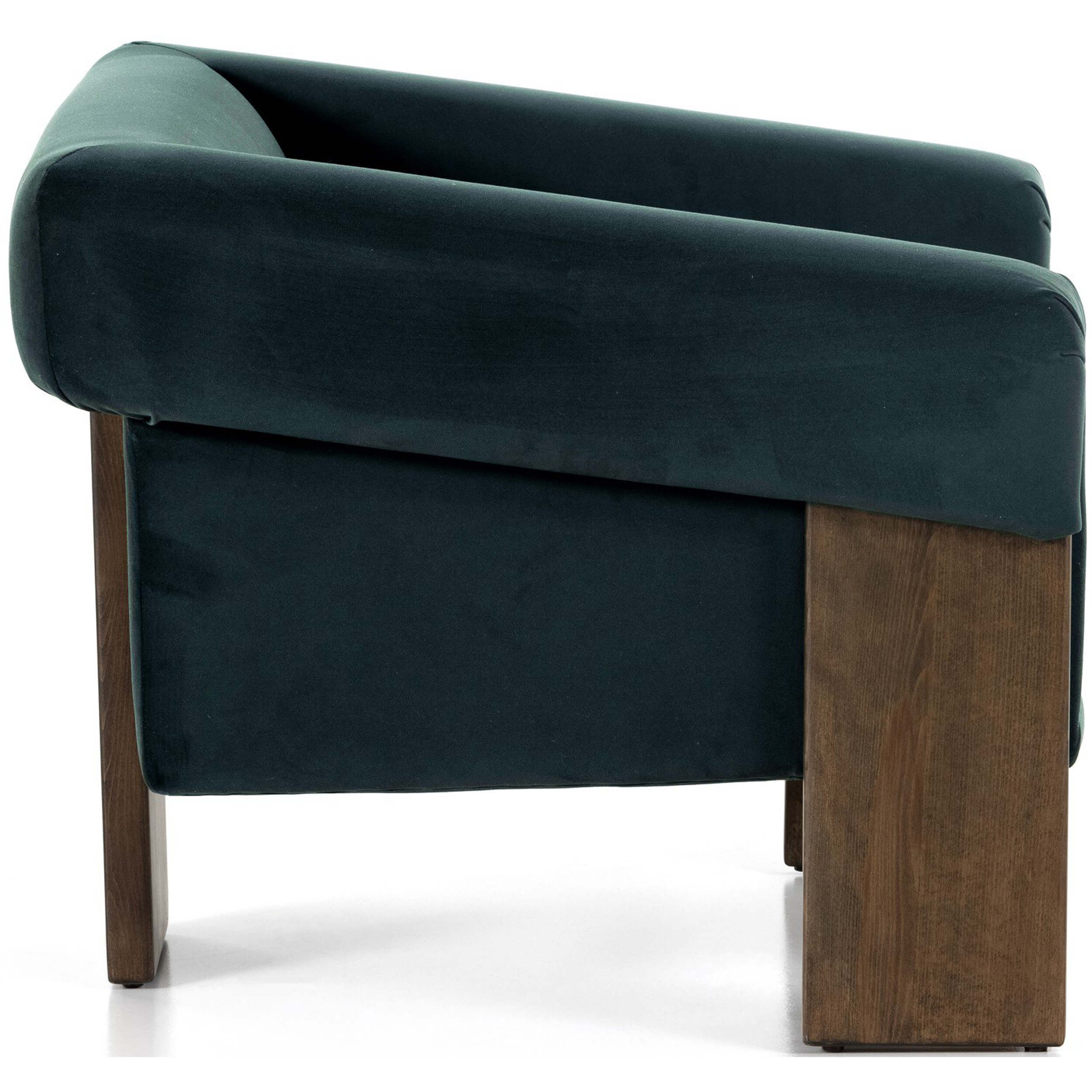Cairo Chair, Modern Velvet Smoke by Four Hands - Image 3
