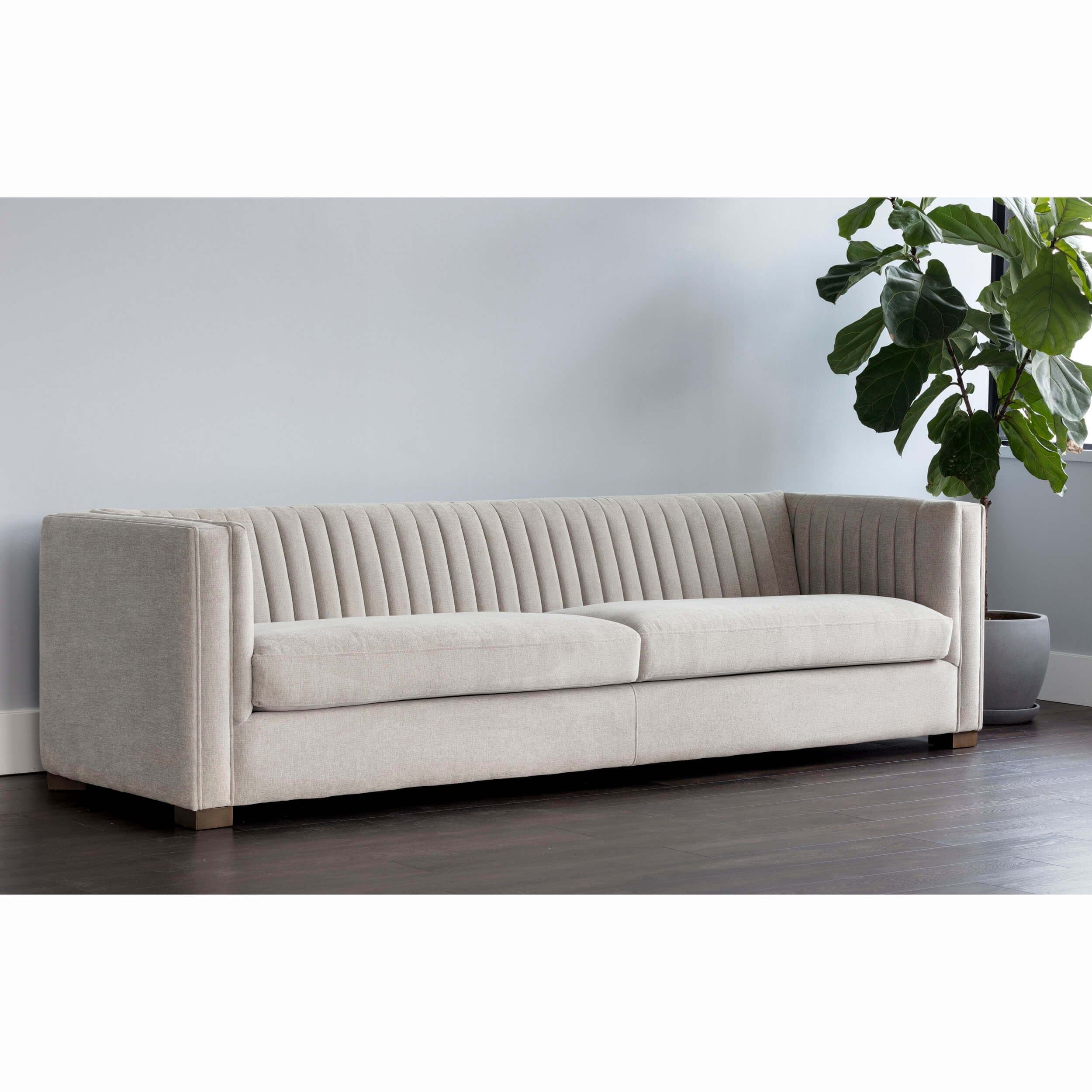 Caitlin Sofa, Hemingway Silver - Image 5
