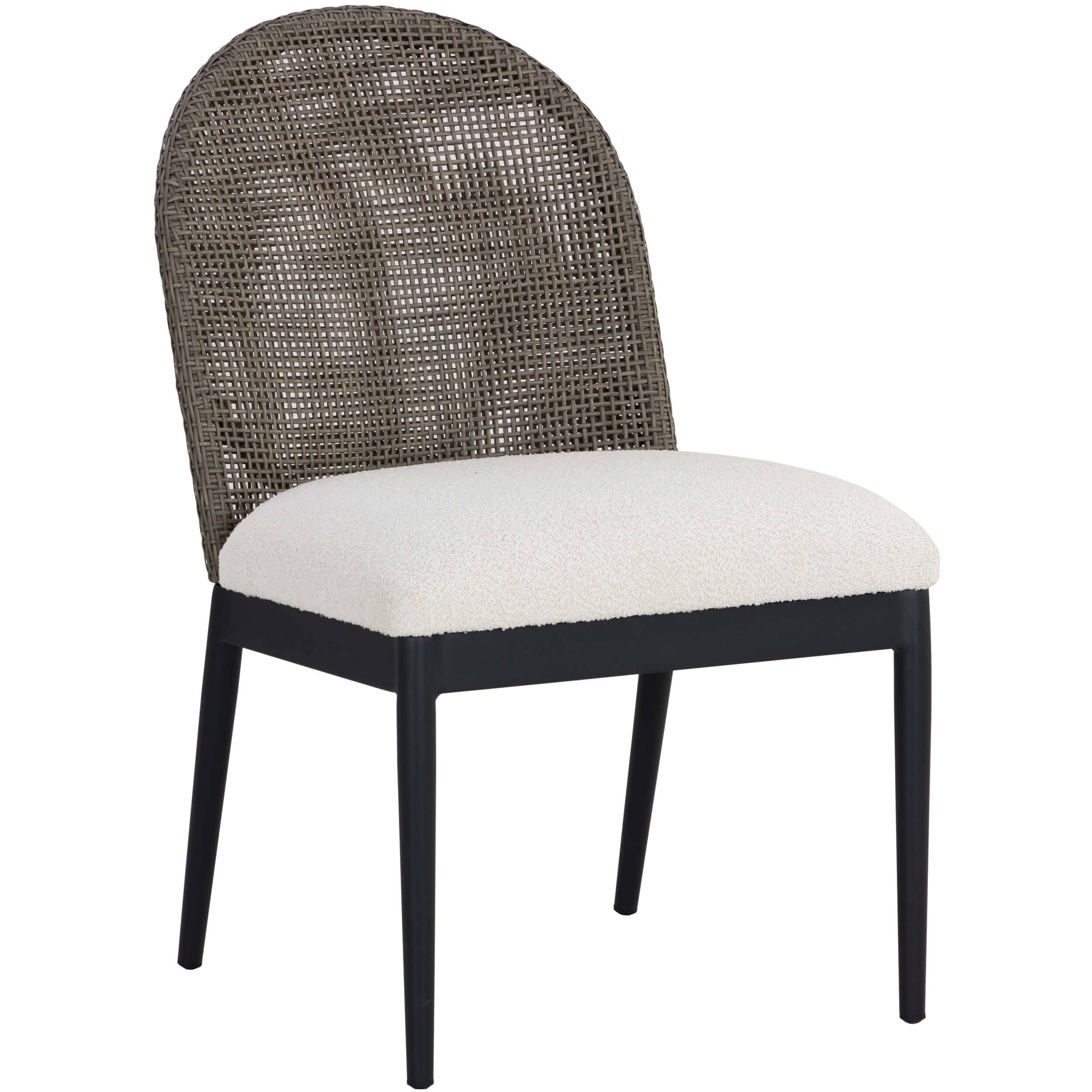 Calandri Dining Chair, Louis Cream/Black, Set of 2