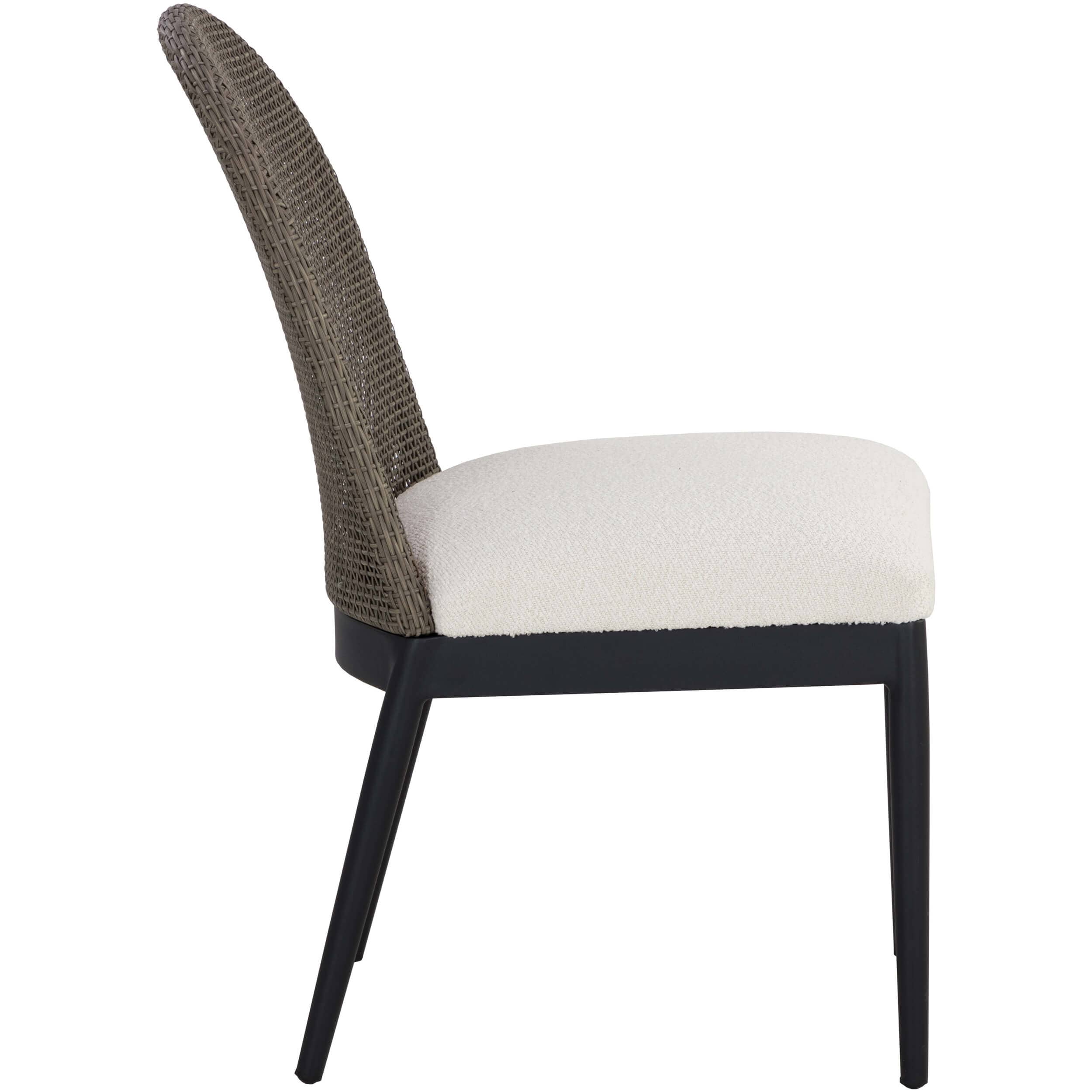 Calandri Dining Chair, Louis Cream/Black, Set of 2 - Image 3