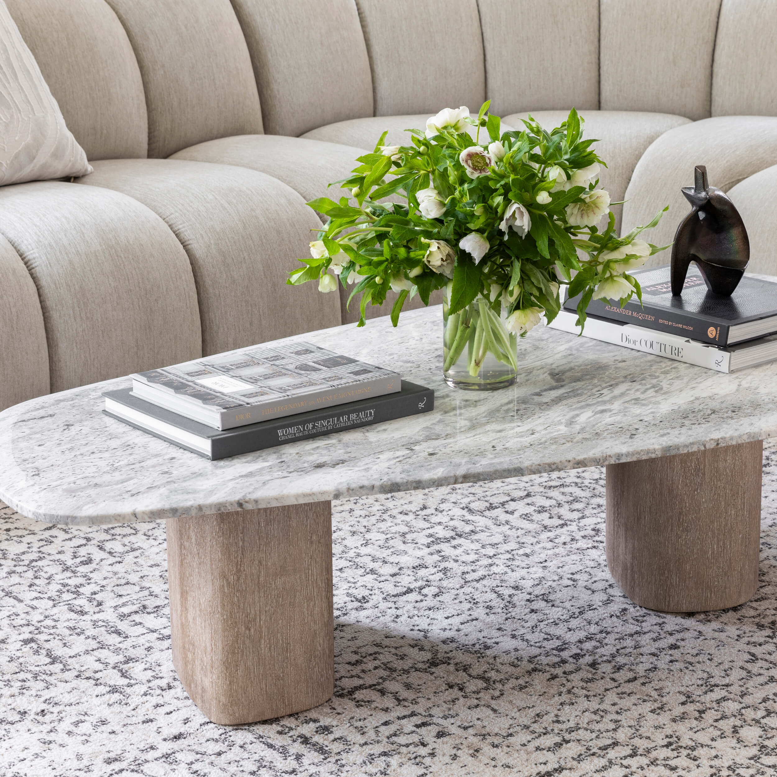Caleb Coffee Table, Cream - Image 6