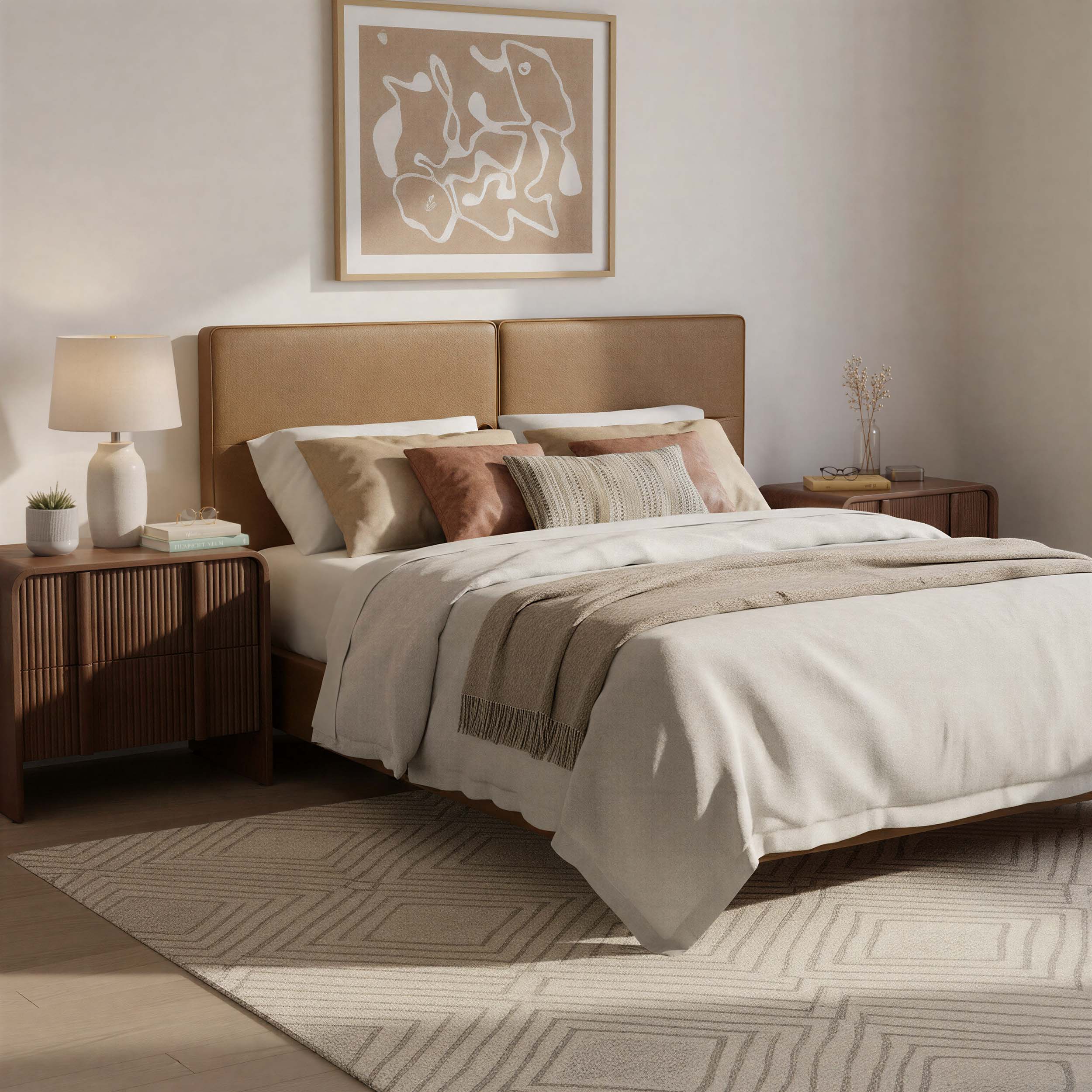 Calipso Nightstand, Walnut - Image 2