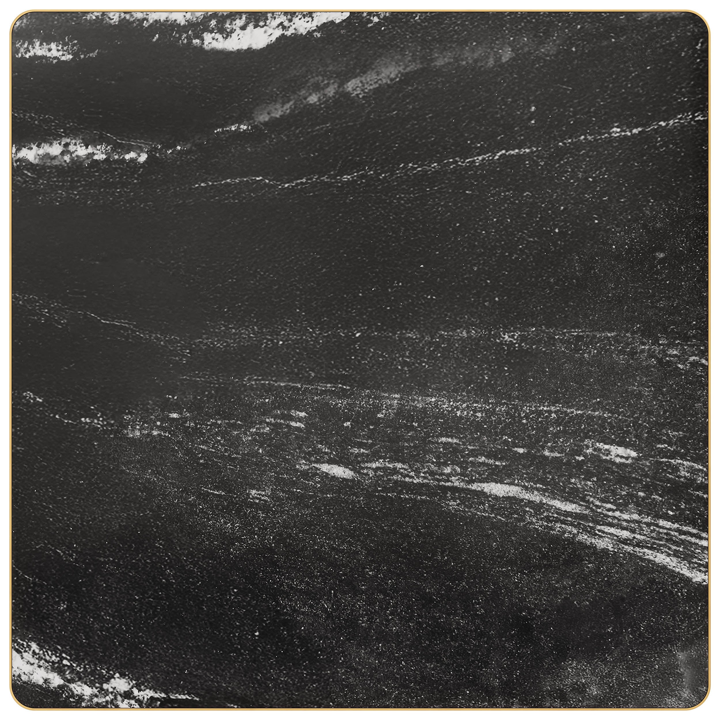 Caliza Dining Table, Black/Gold - Image 3