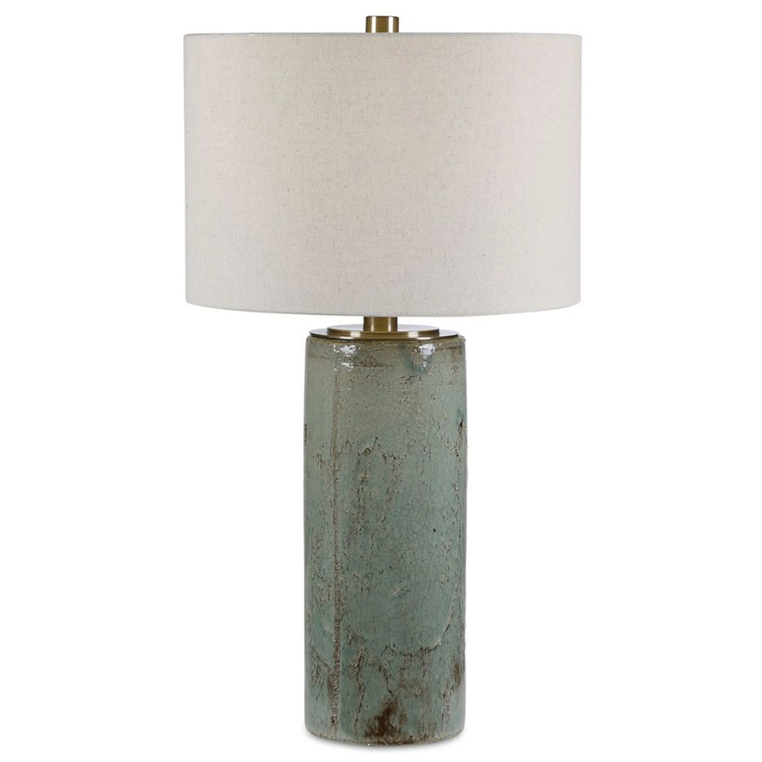 Callais Table Lamp, Aqua Blue - Image 2