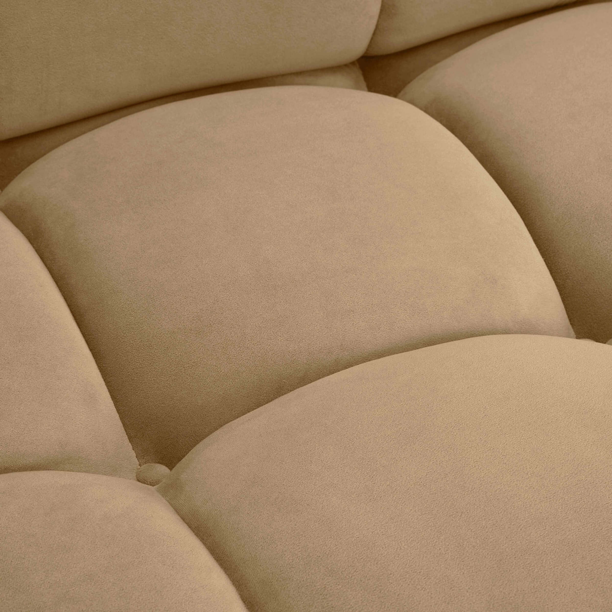 Calliope 6 Piece Modular Sectional, Café Au Lait - Image 4