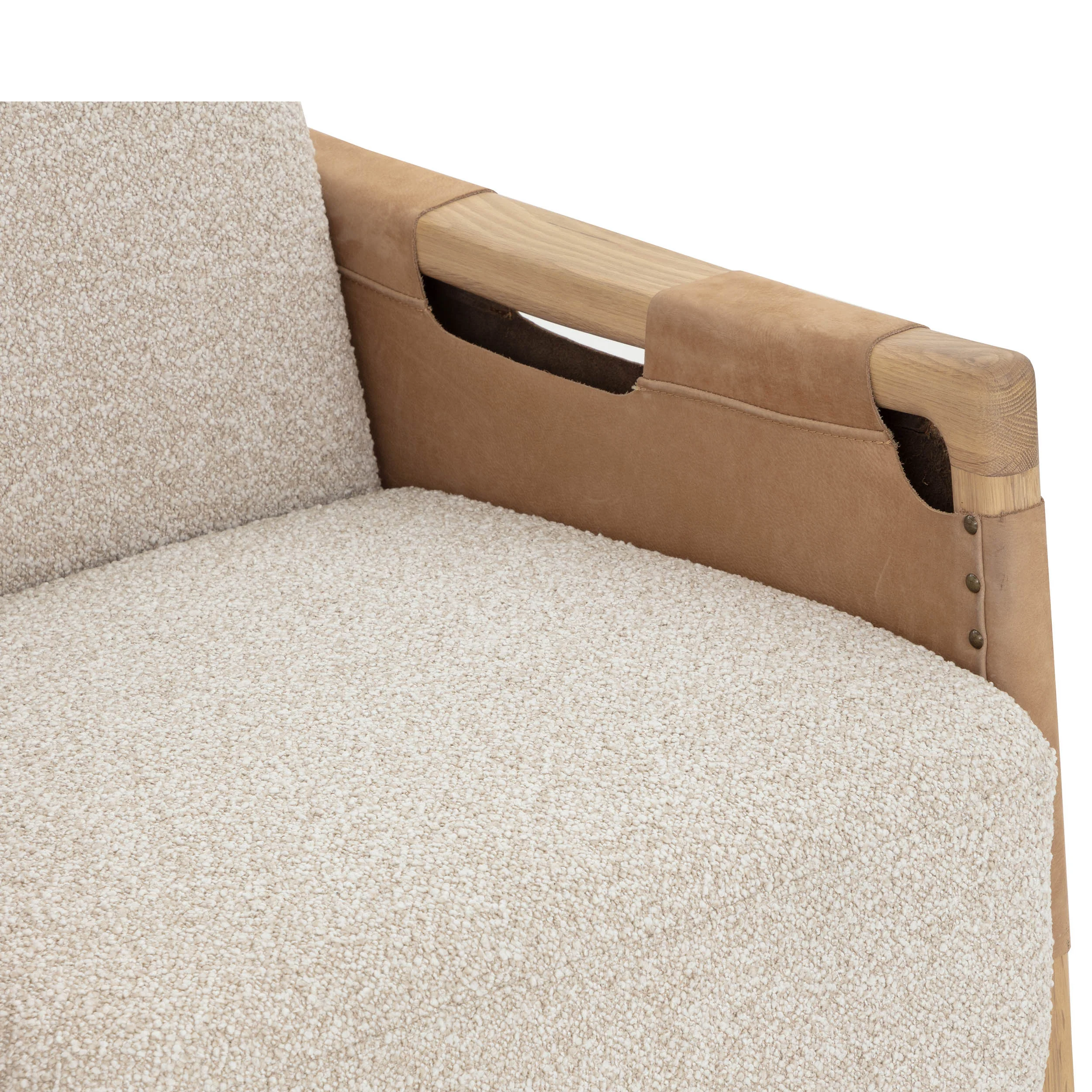 Calloway Chair, Santa Cruz Oatmeal/Nubuck Tan - Image 6
