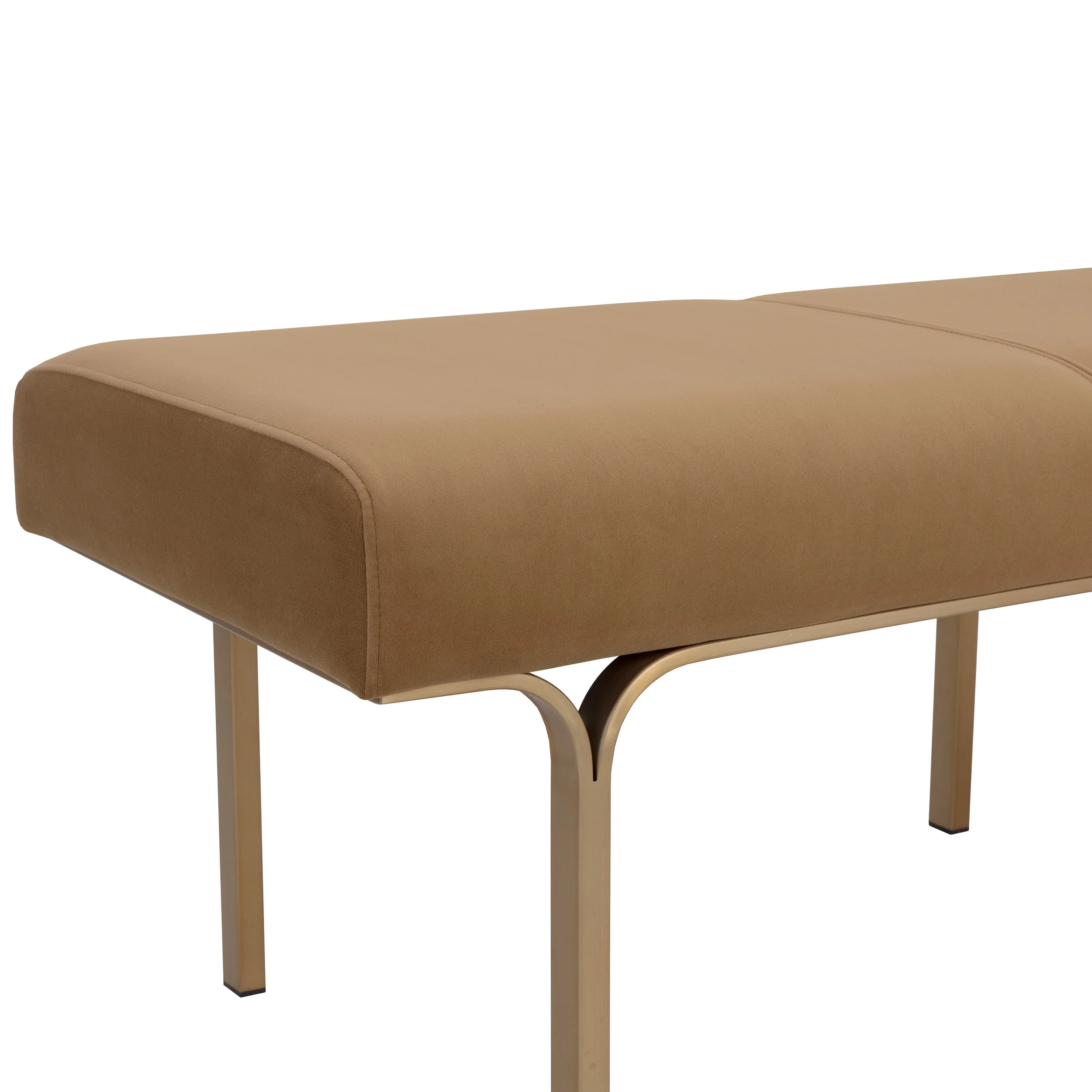 Nuvella Bench, Kona Camel - Image 4
