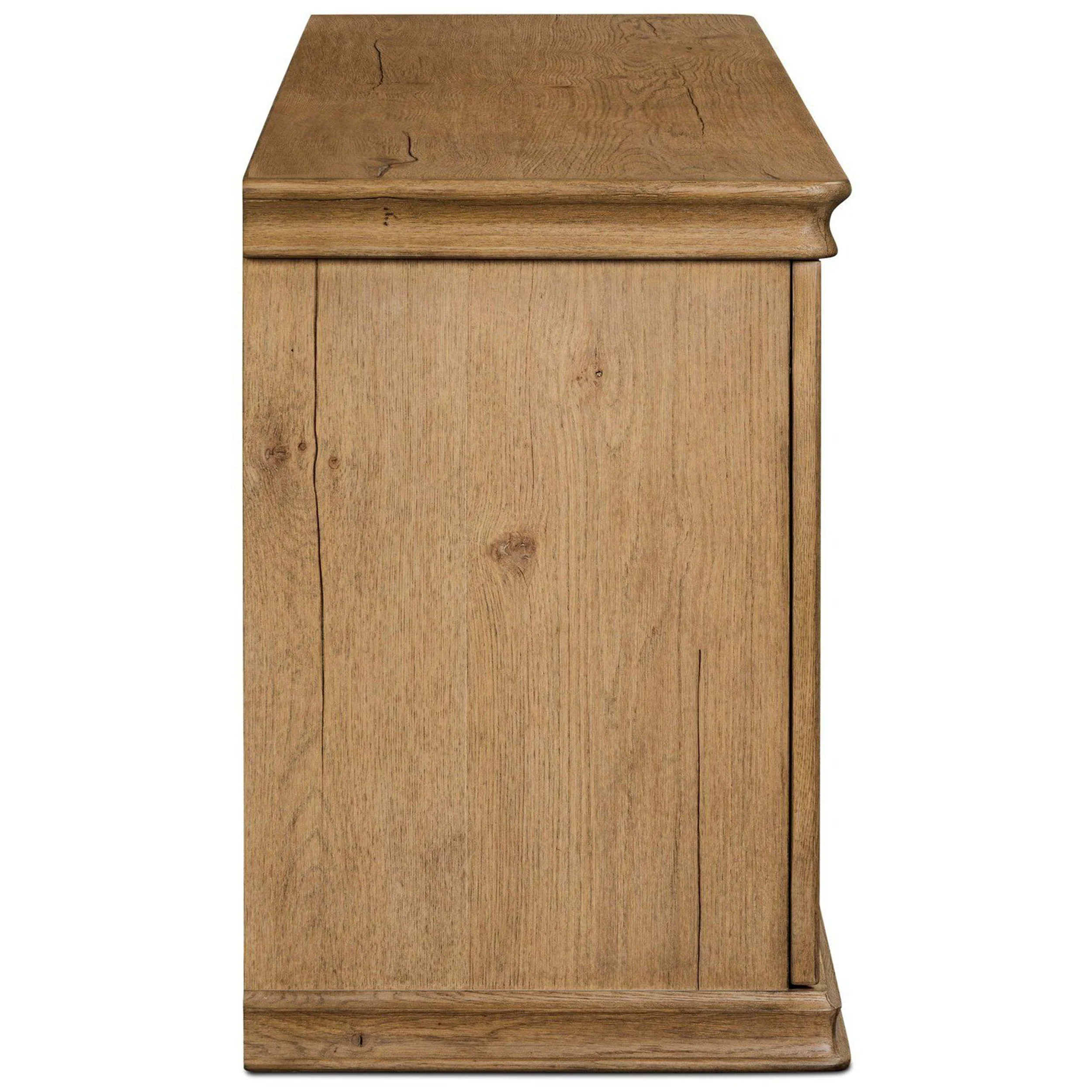 Cambra Media Console, Drifted Oak by Amber Lewis x Four Hands - Image 3