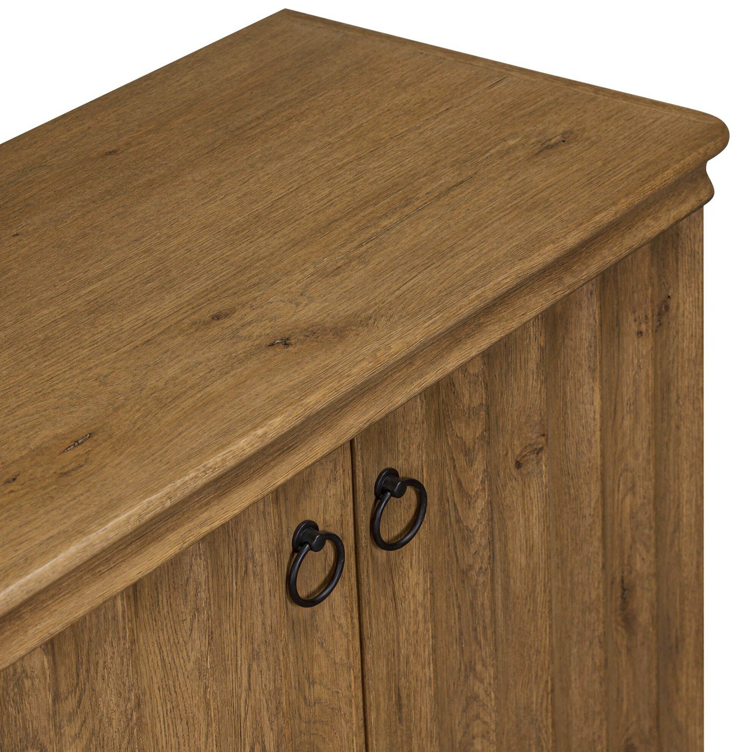 Cambra Media Console, Drifted Oak by Amber Lewis x Four Hands - Image 6
