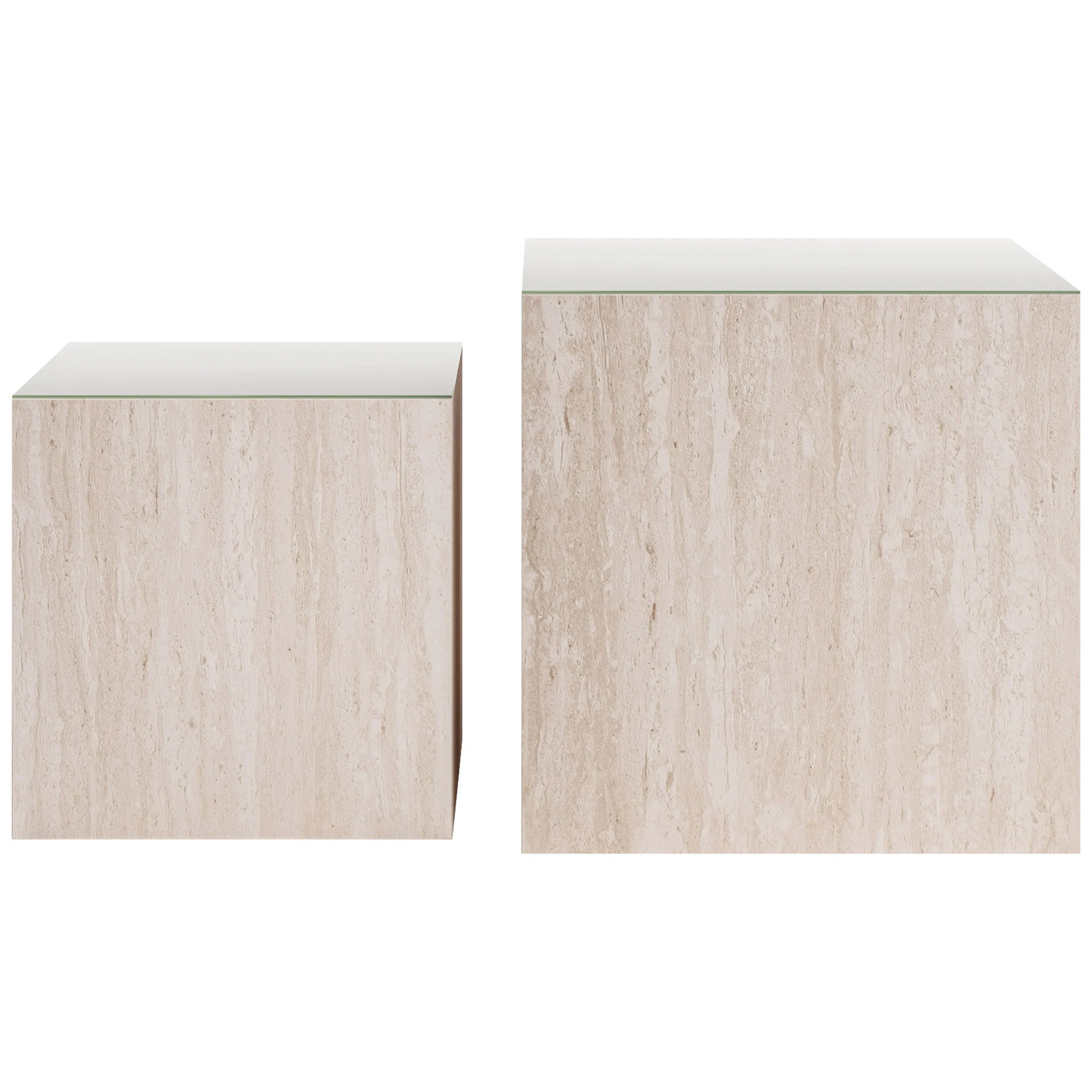 Cambro Coffee Table Set, Stone Beige - Image 2