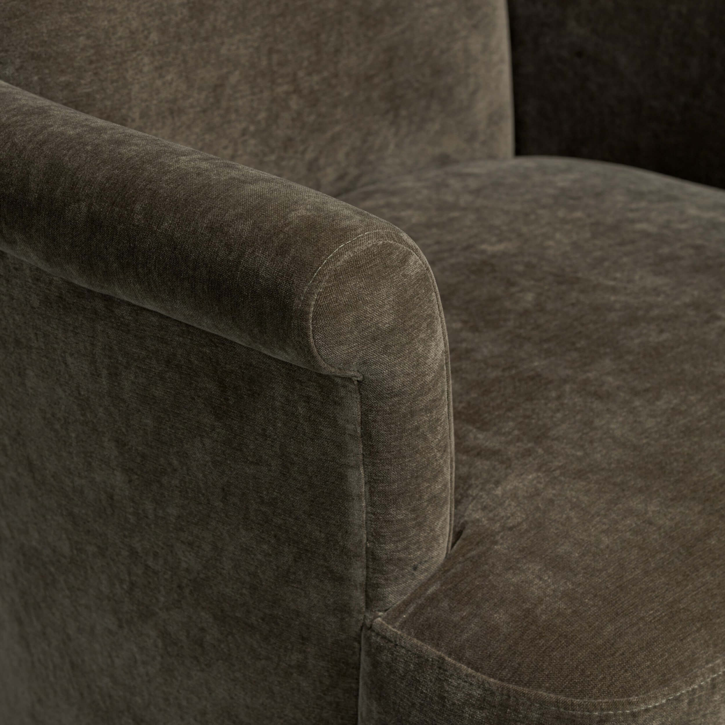 Camellia Swivel Chair, Malmo Olive by Amber Lewis x Four Hands - Image 4