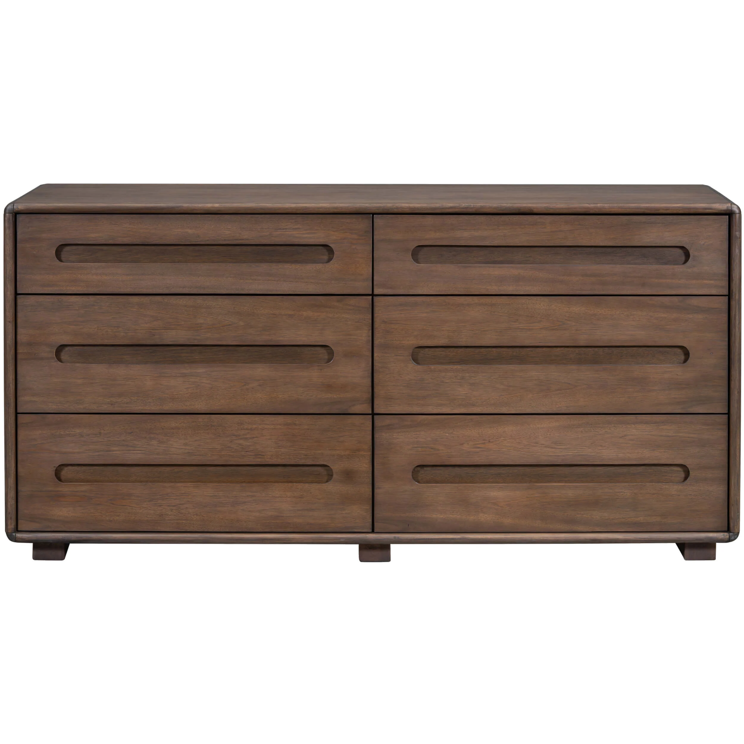 Cameron 6 Drawer Dresser, Modern Mocha - Image 3