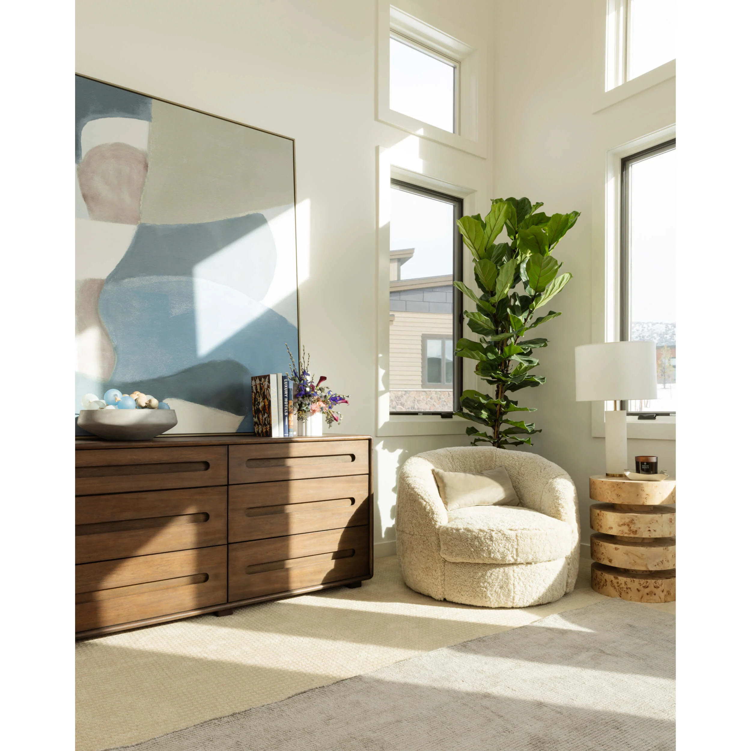 Cameron 6 Drawer Dresser, Modern Mocha - Image 5