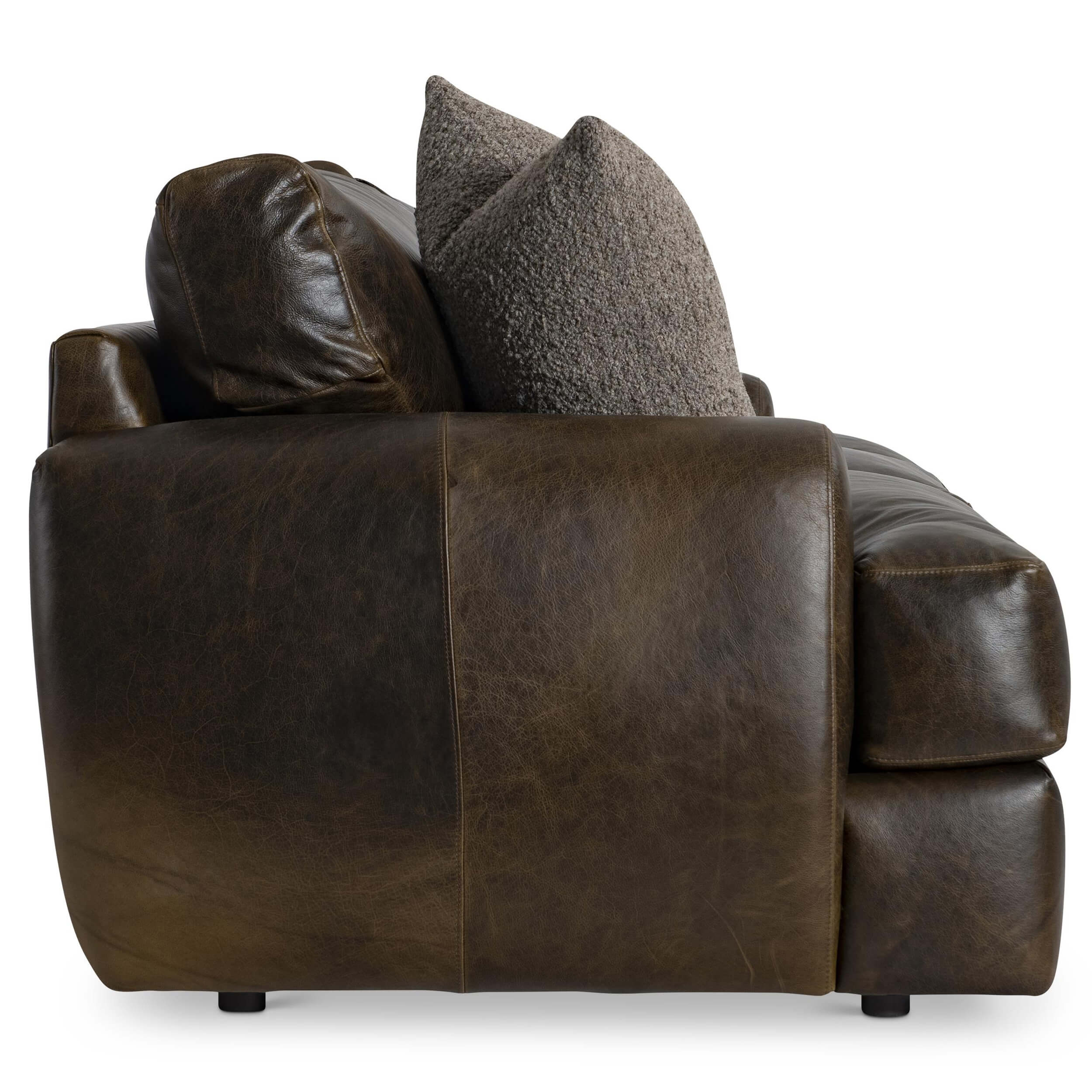 Cameron Leather Sofa, 296-233 - Image 3