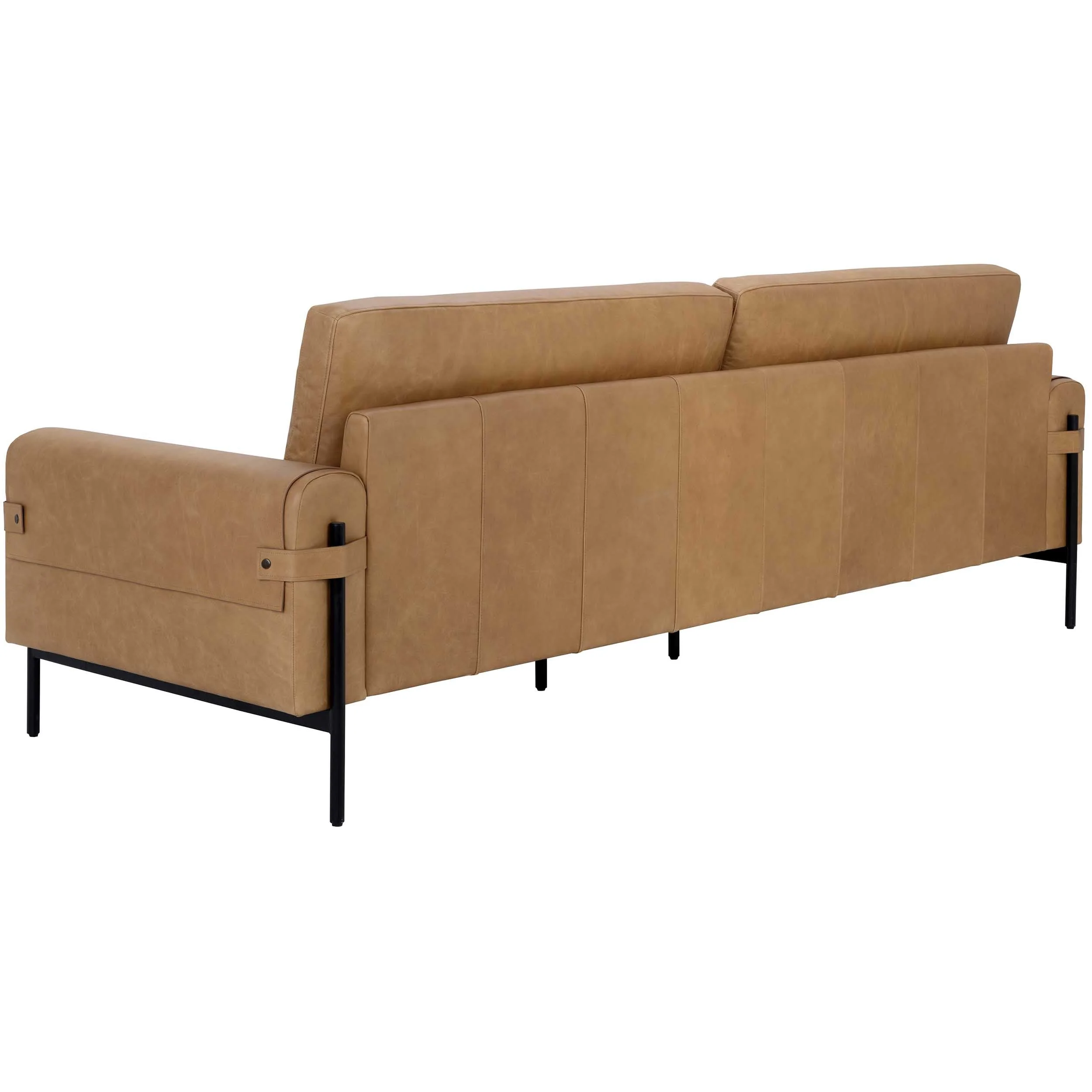 Camus Leather Sofa, Ludlow Sesame - Image 3