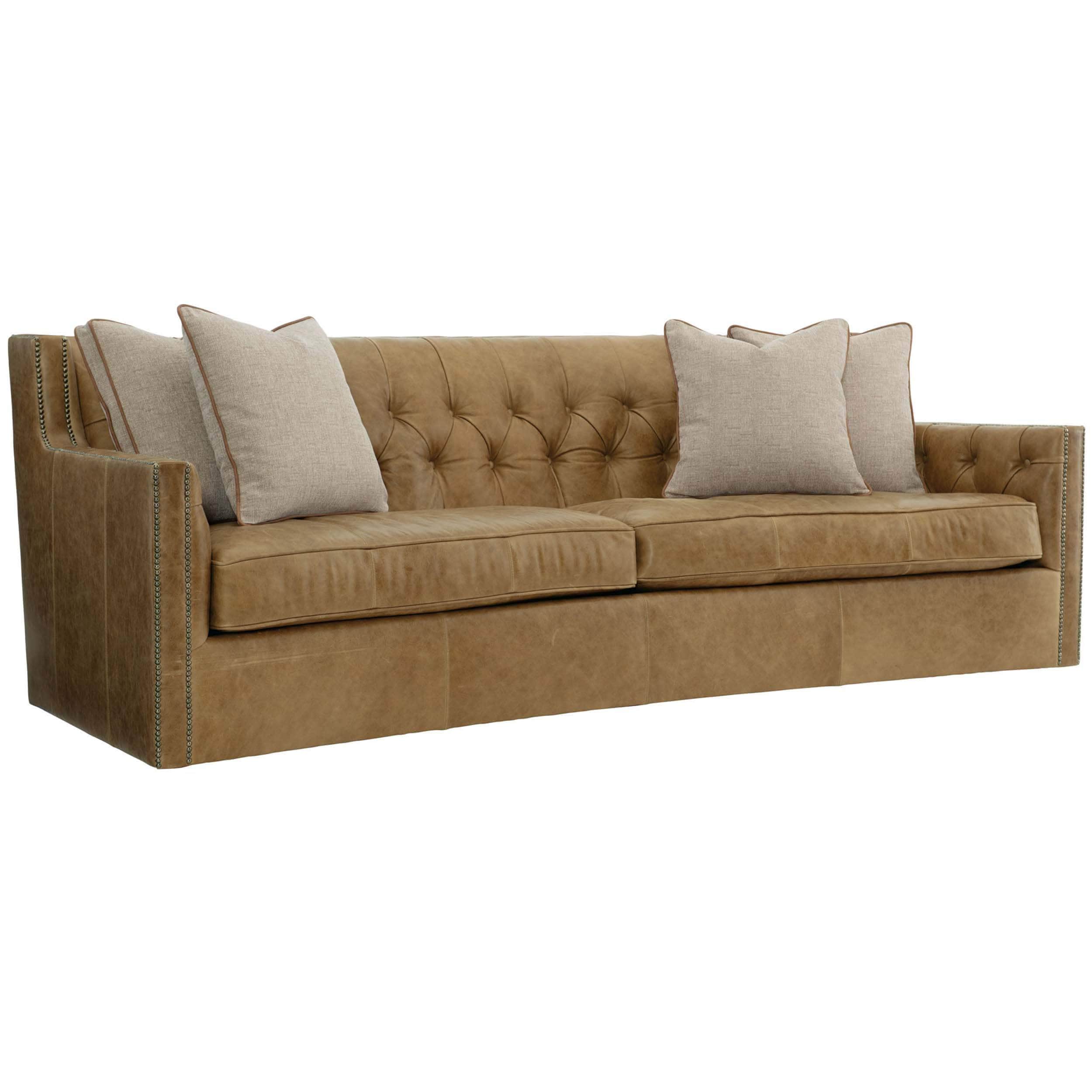 Candace Leather Sofa, 333-020 - Image 2