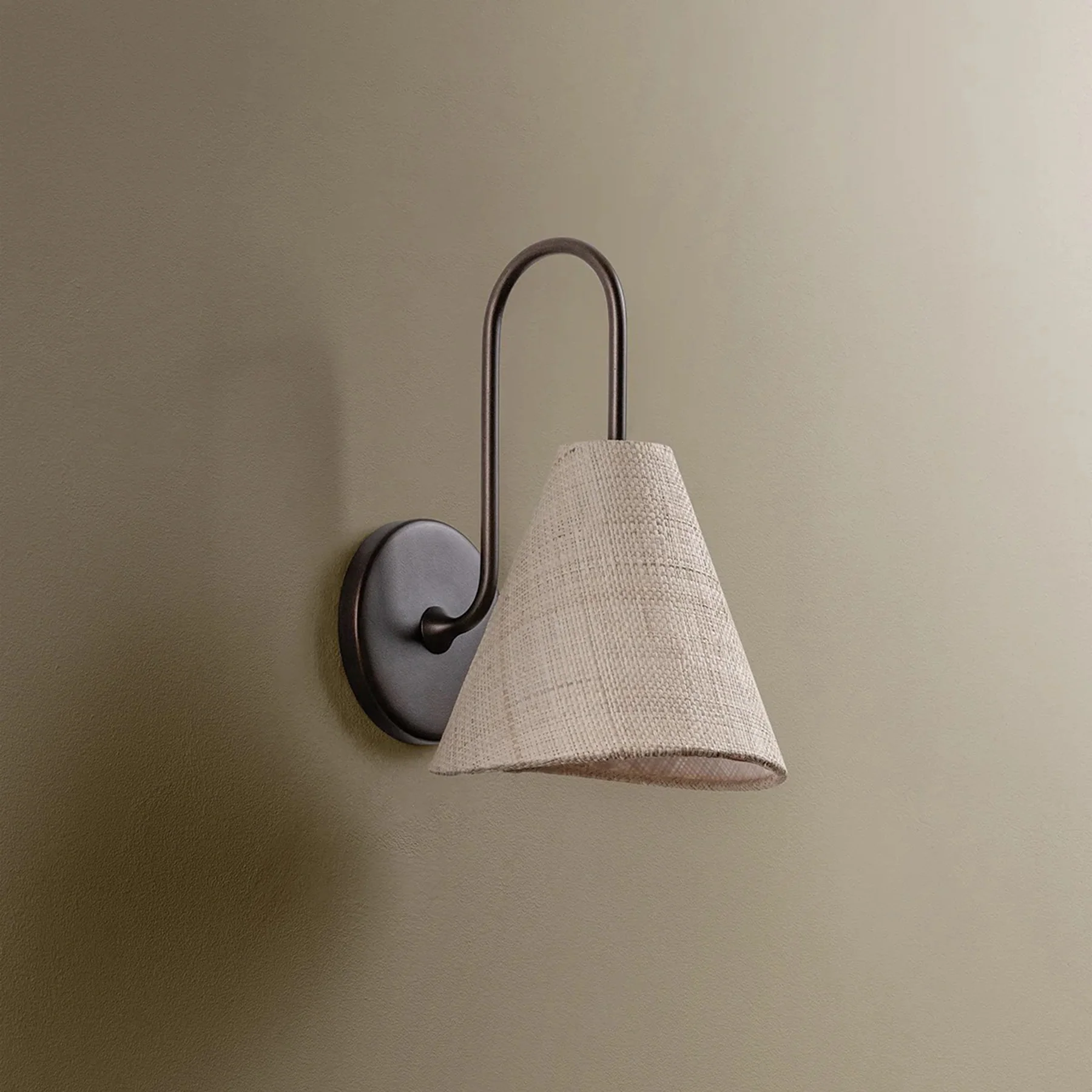 Candler Wall Sconce, Bronze Leaf - Image 2