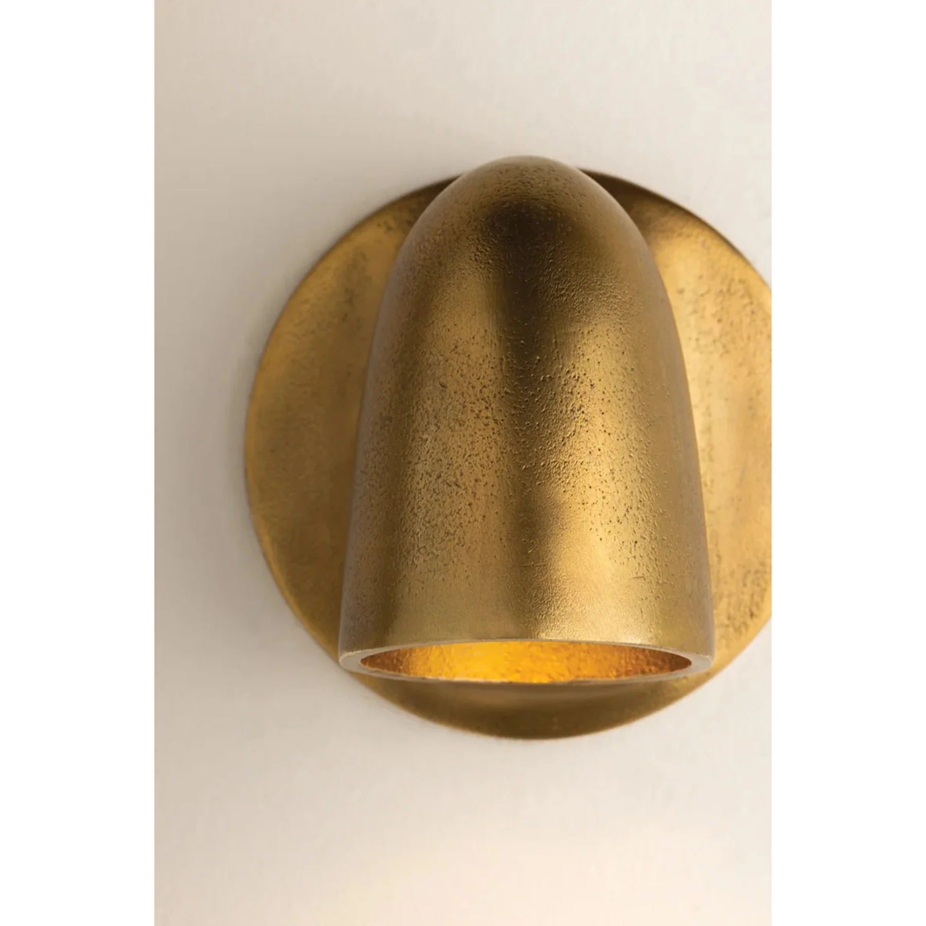 Canna Wall Sconce, Aged Brass - Image 3