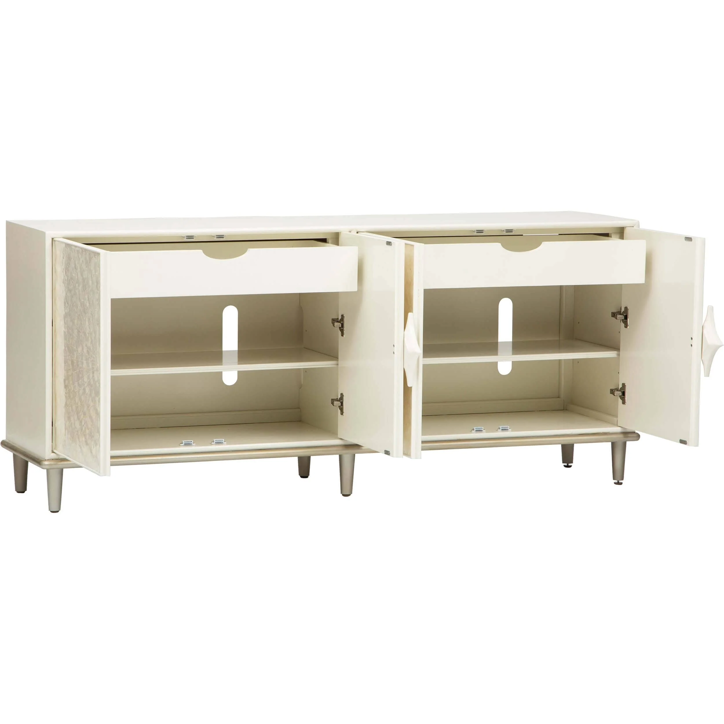 Capiz Shell Entertainment Console - Image 3