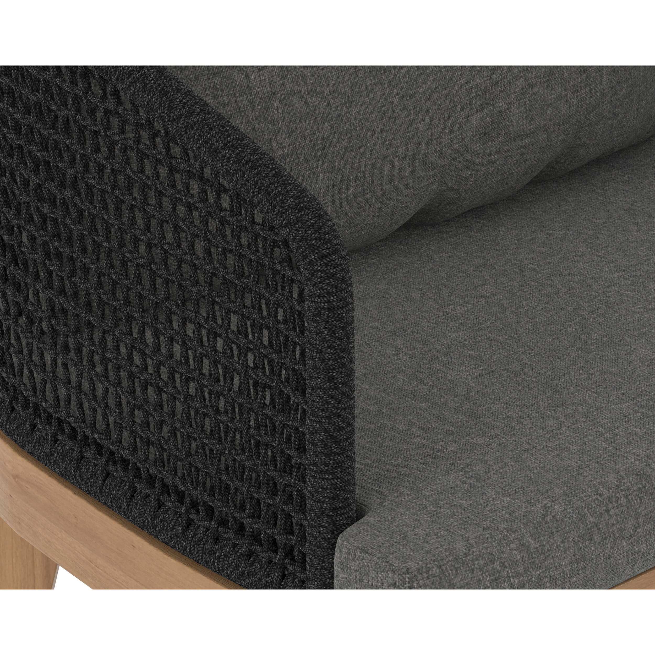 Capri Arm Chair, Gracebay Grey - Image 6