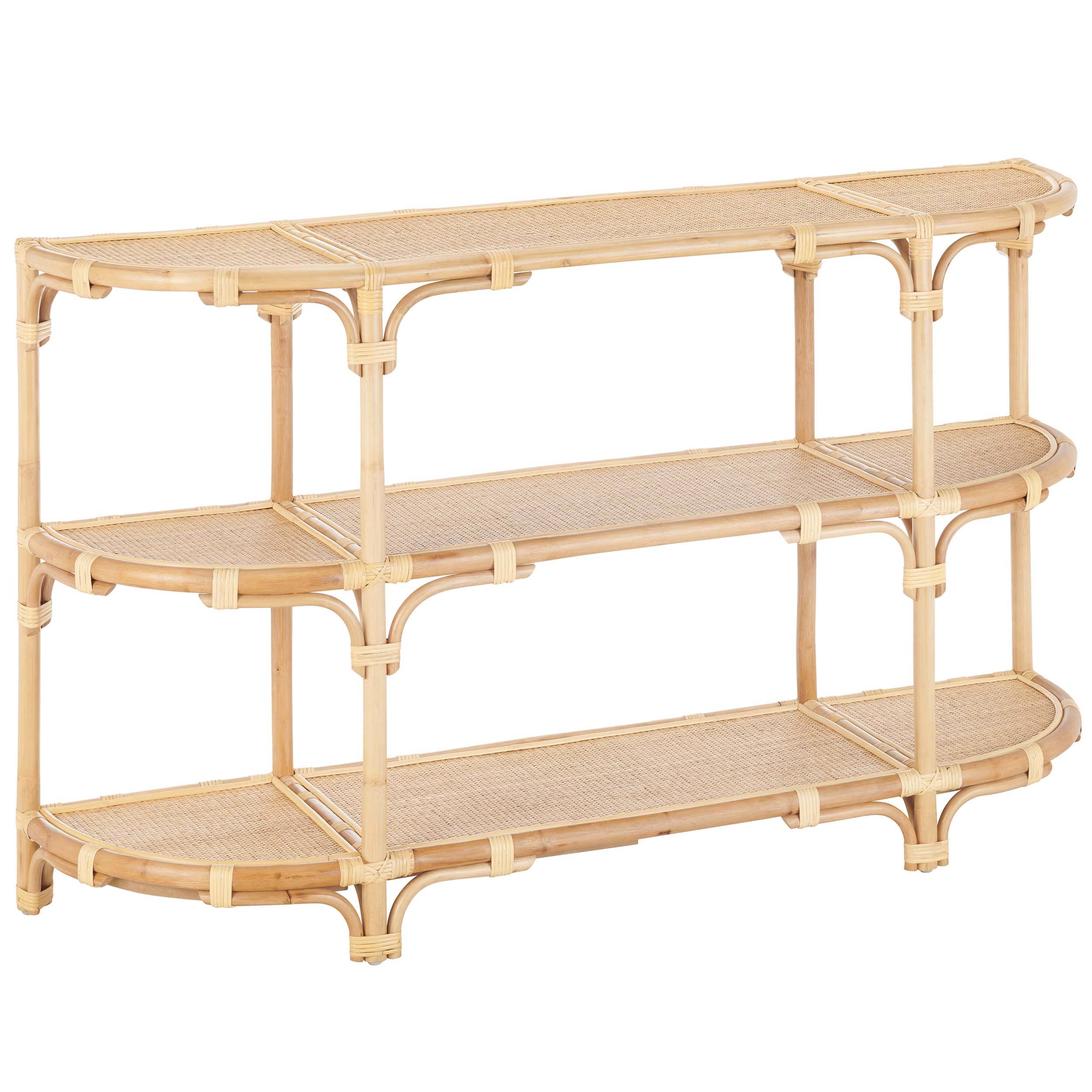 Capri Console Table, Natural