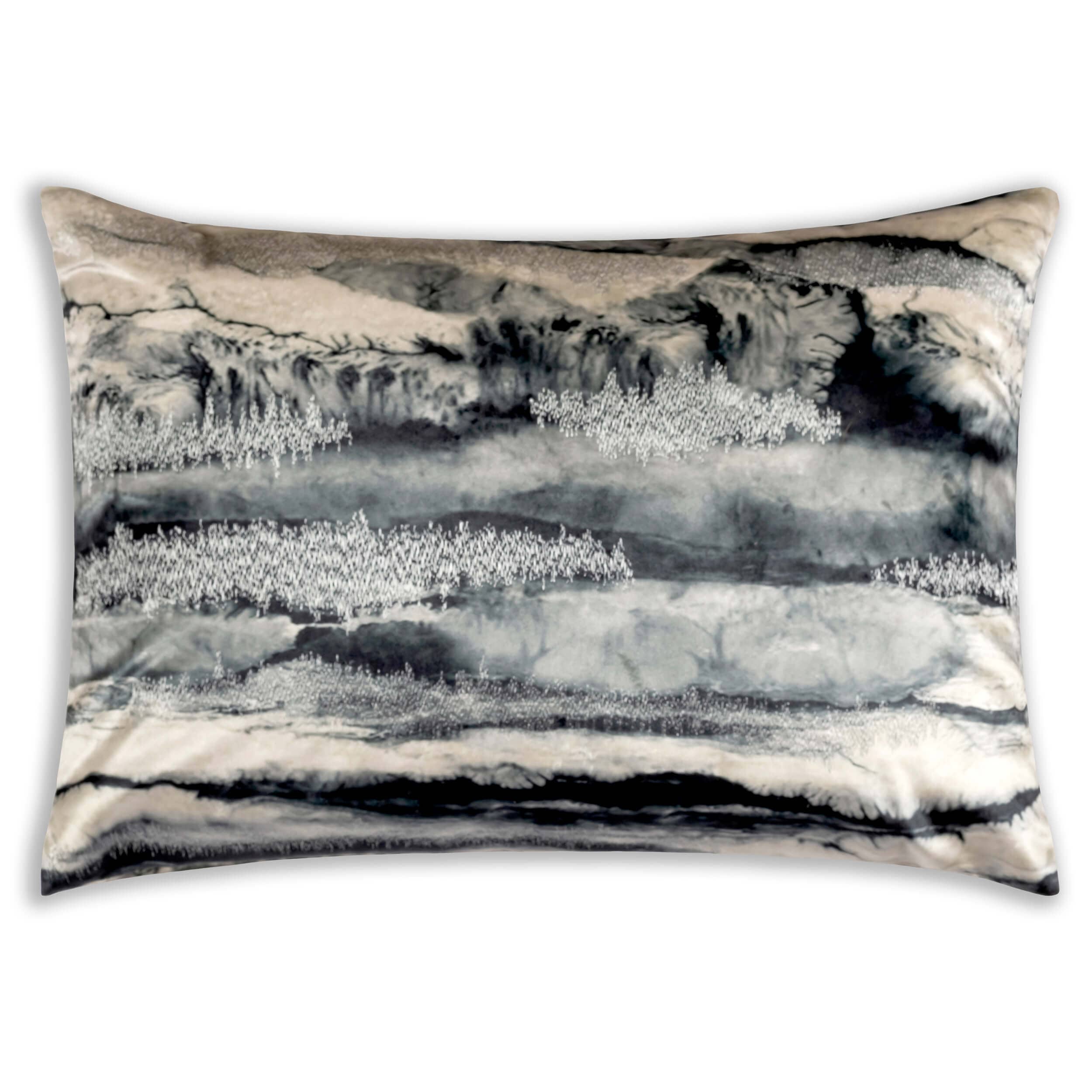 Capri Dip-Dye Lumbar Pillow - Image 3