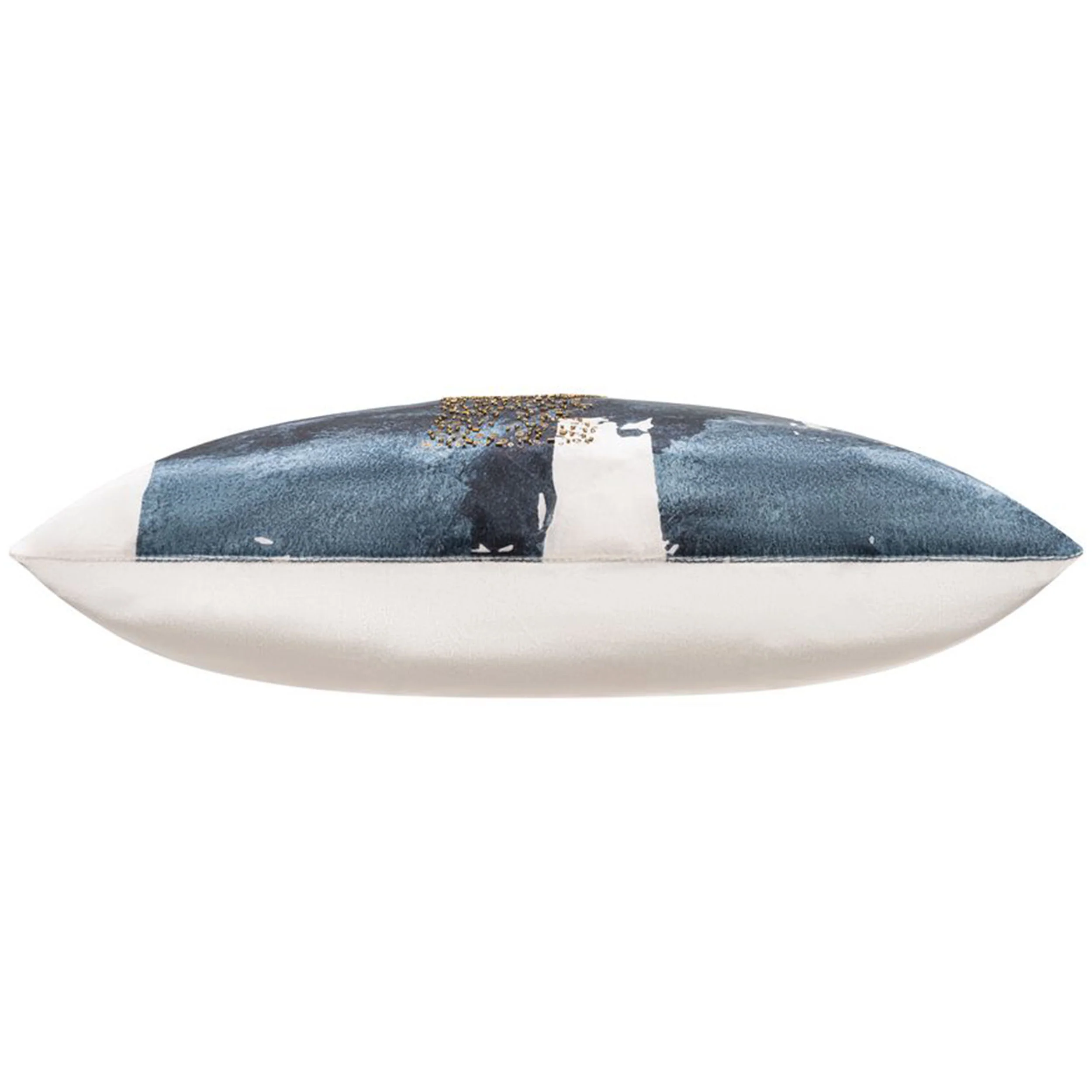 Capri Pillow, Azure Abstract - Image 2