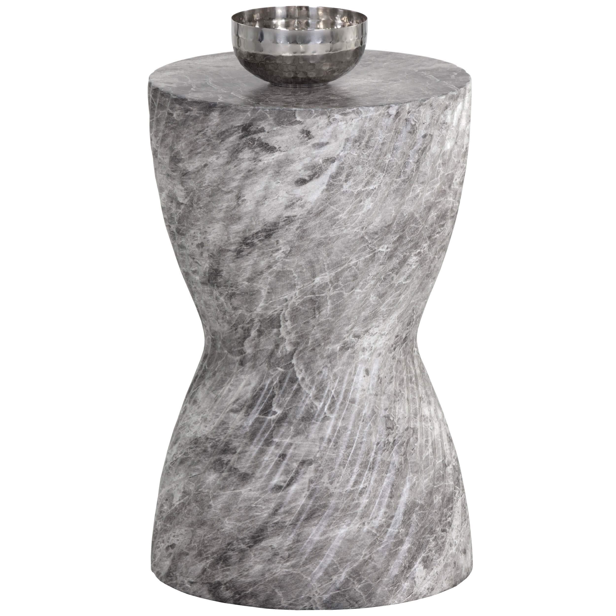 Cara End Table Grey - Image 4