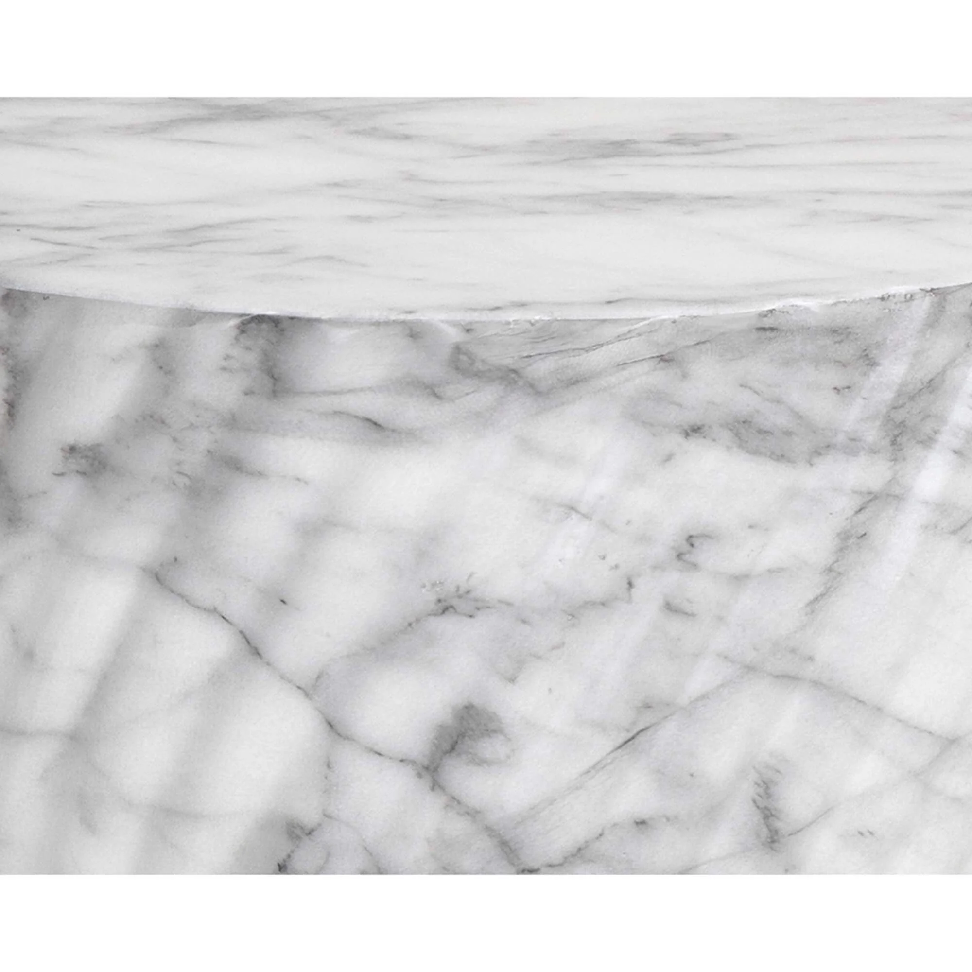 Cara End Table, White - Image 3
