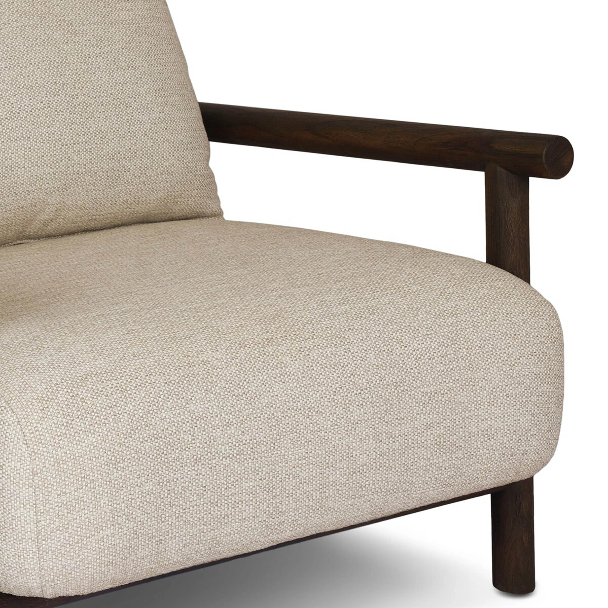 Cardiff Outdoor Chair, Stained Saddle Brown by Four Hands - Image 4