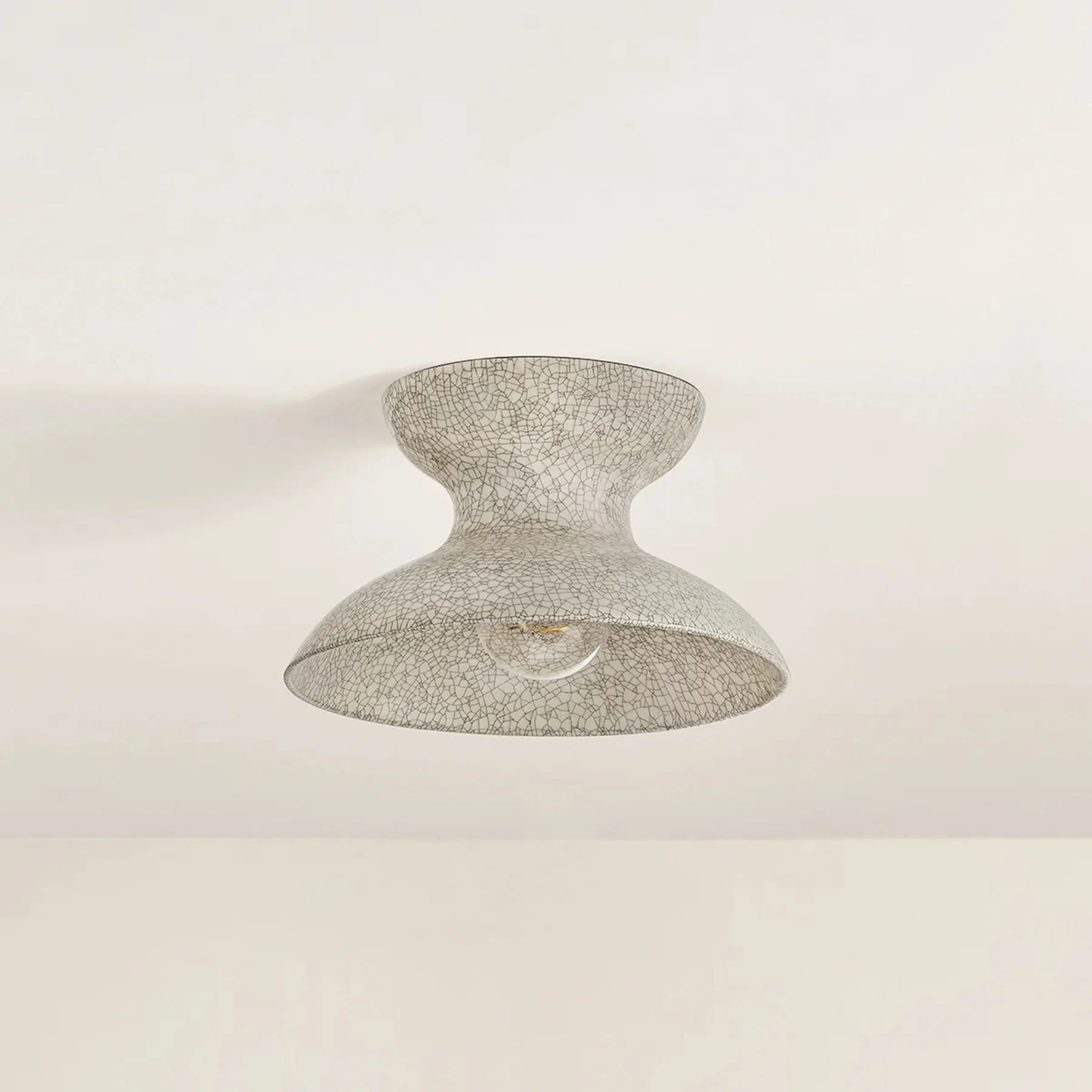 Carina Flush Mount, Aged Brass - Image 2