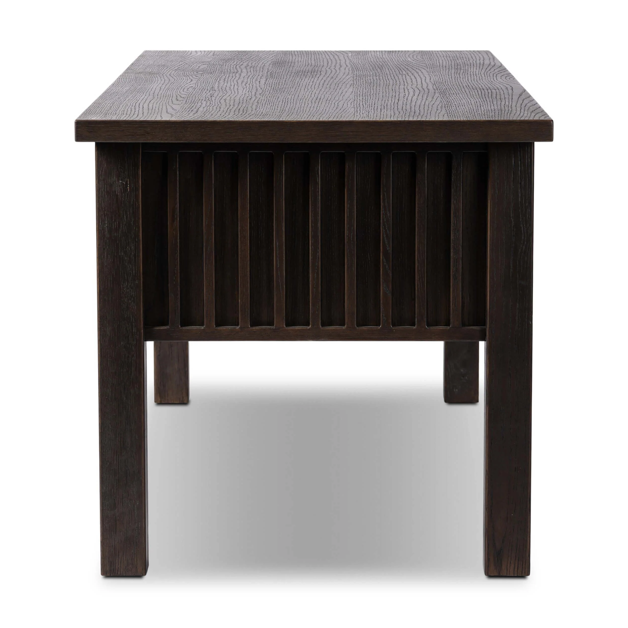 Carlton Desk, Dark Umber by Four Hands - Image 3