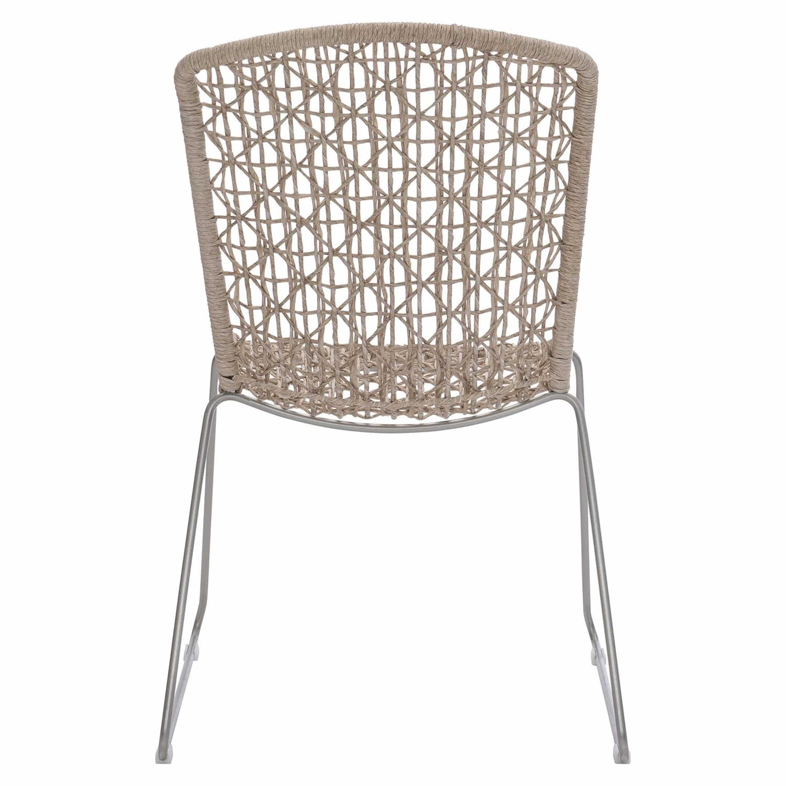 Carmel Outdoor Side Chair, Hazelnut, Set of 2 - Image 4