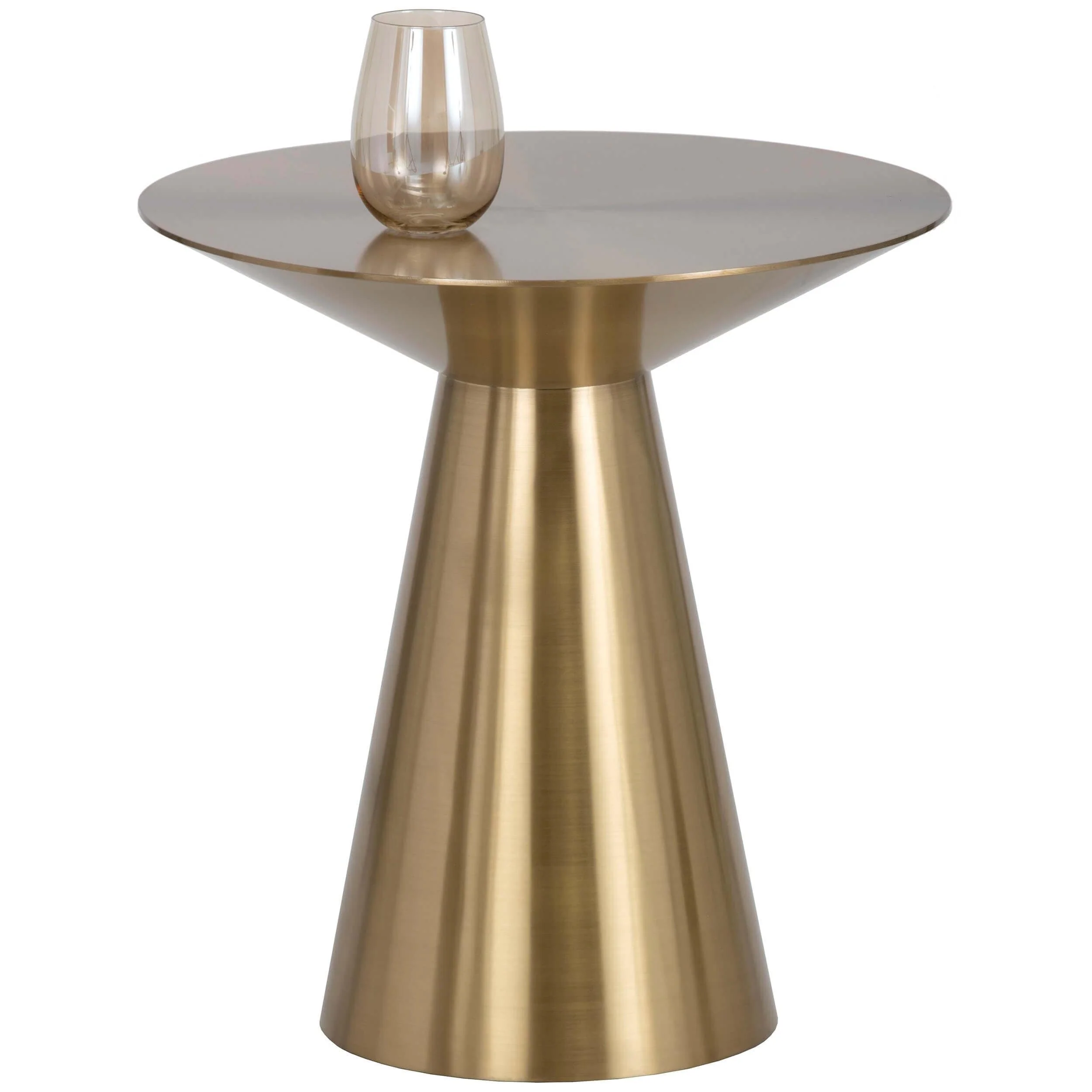 Carmel Side Table, Gold - Image 3