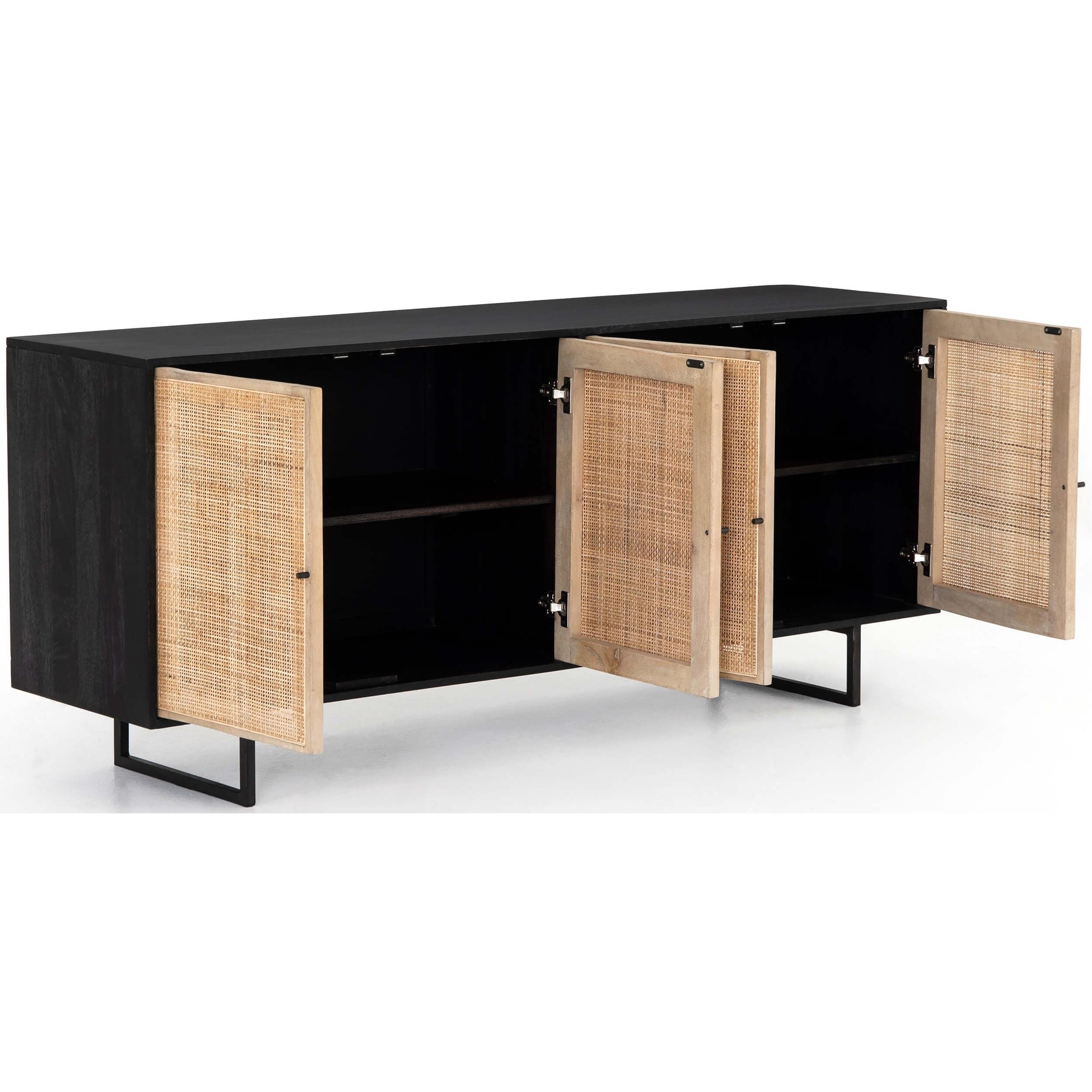 Carmel Sideboard, Black by Four Hands - Image 8