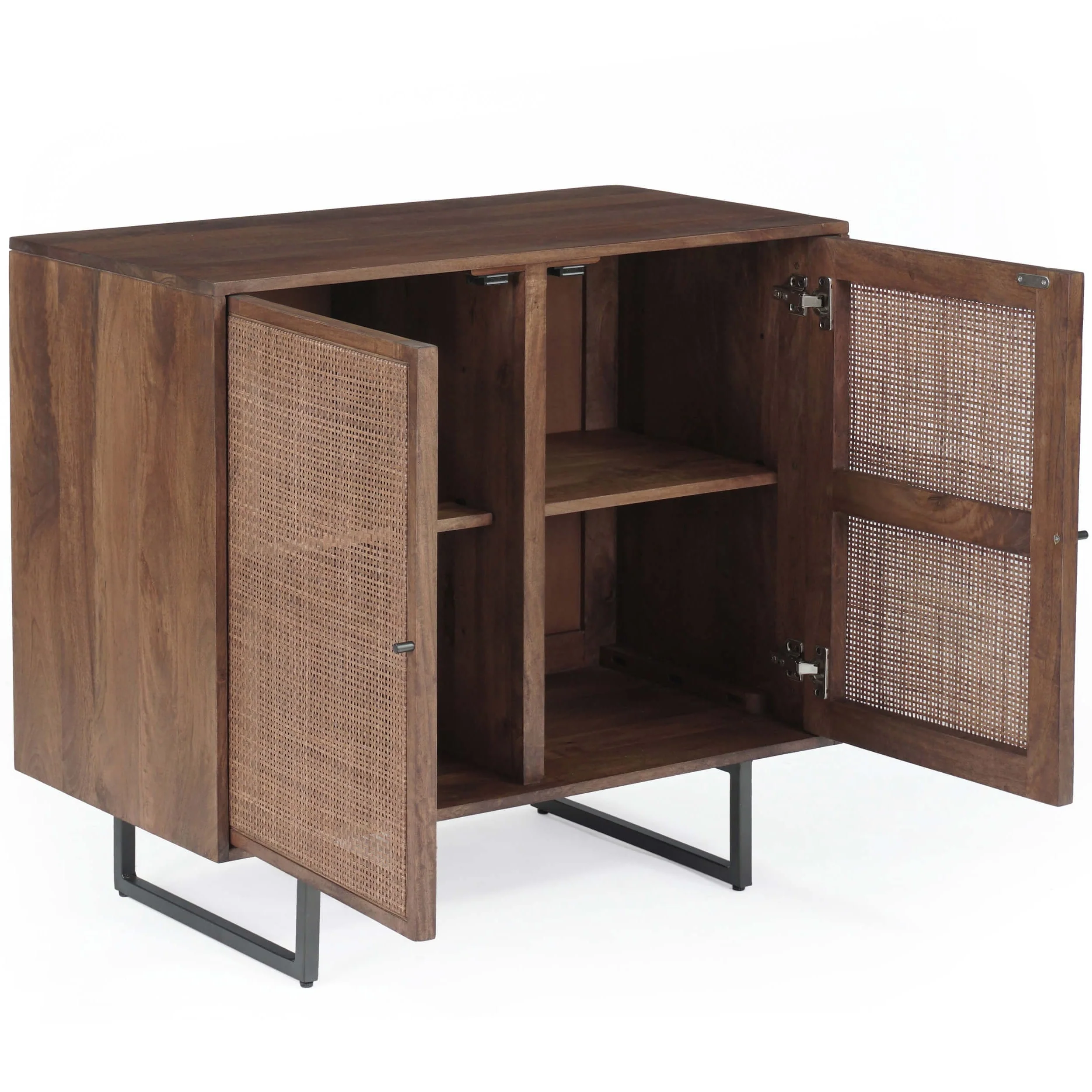 Carmel Small Cabinet, Brown Wash by Four Hands - Image 2