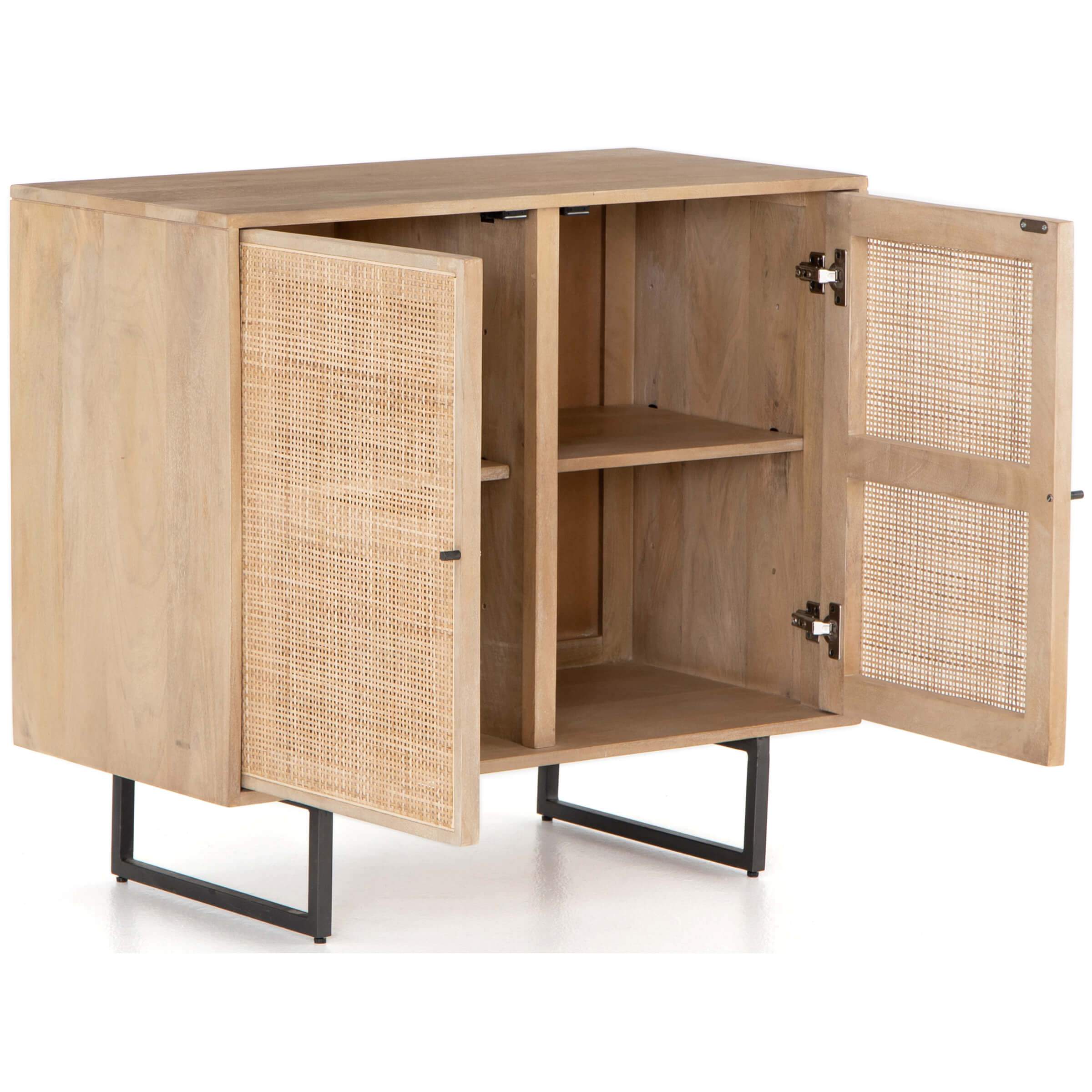 Carmel Small Cabinet, Natural Mango by Four Hands - Image 4