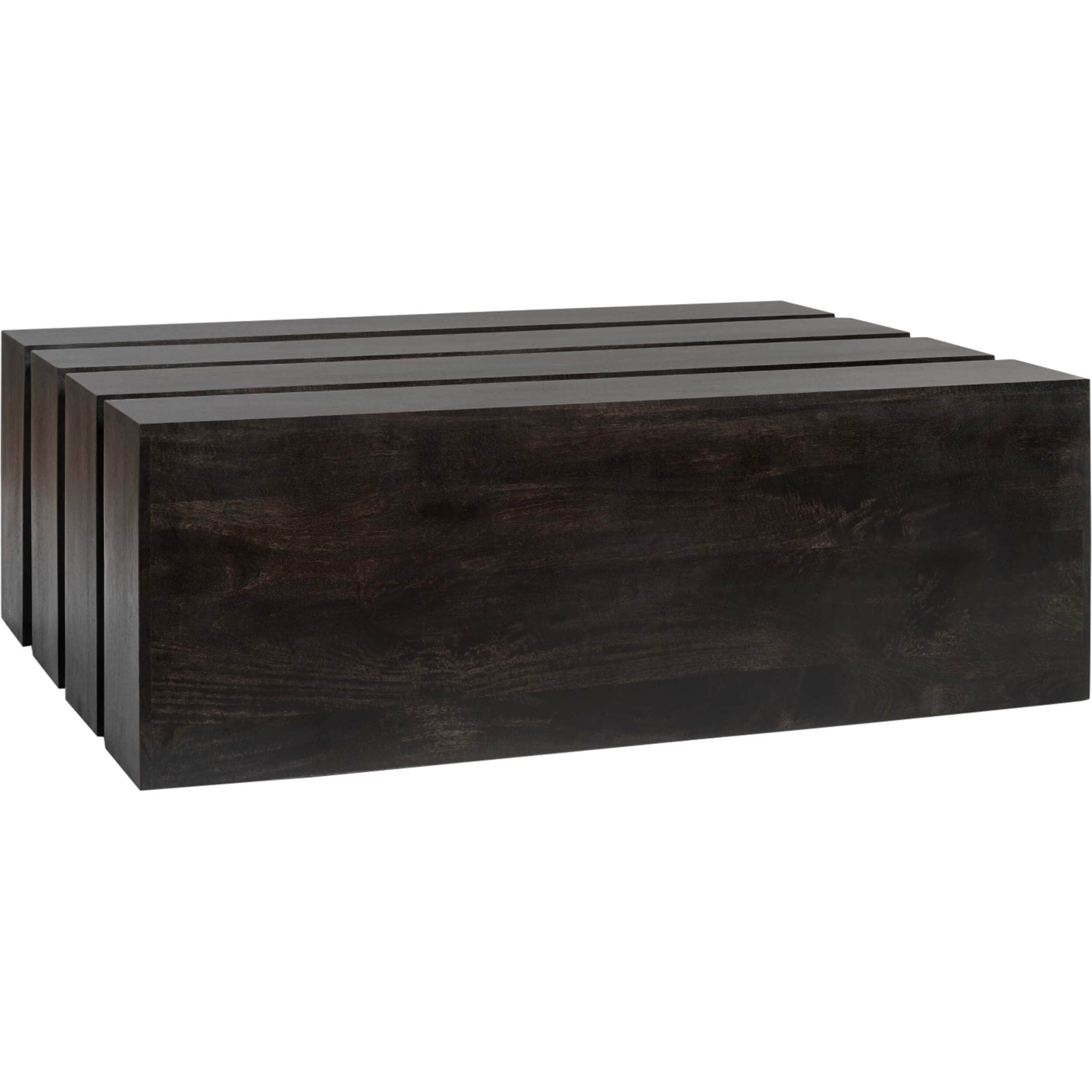 Carson Coffee Table, Dark Ebony