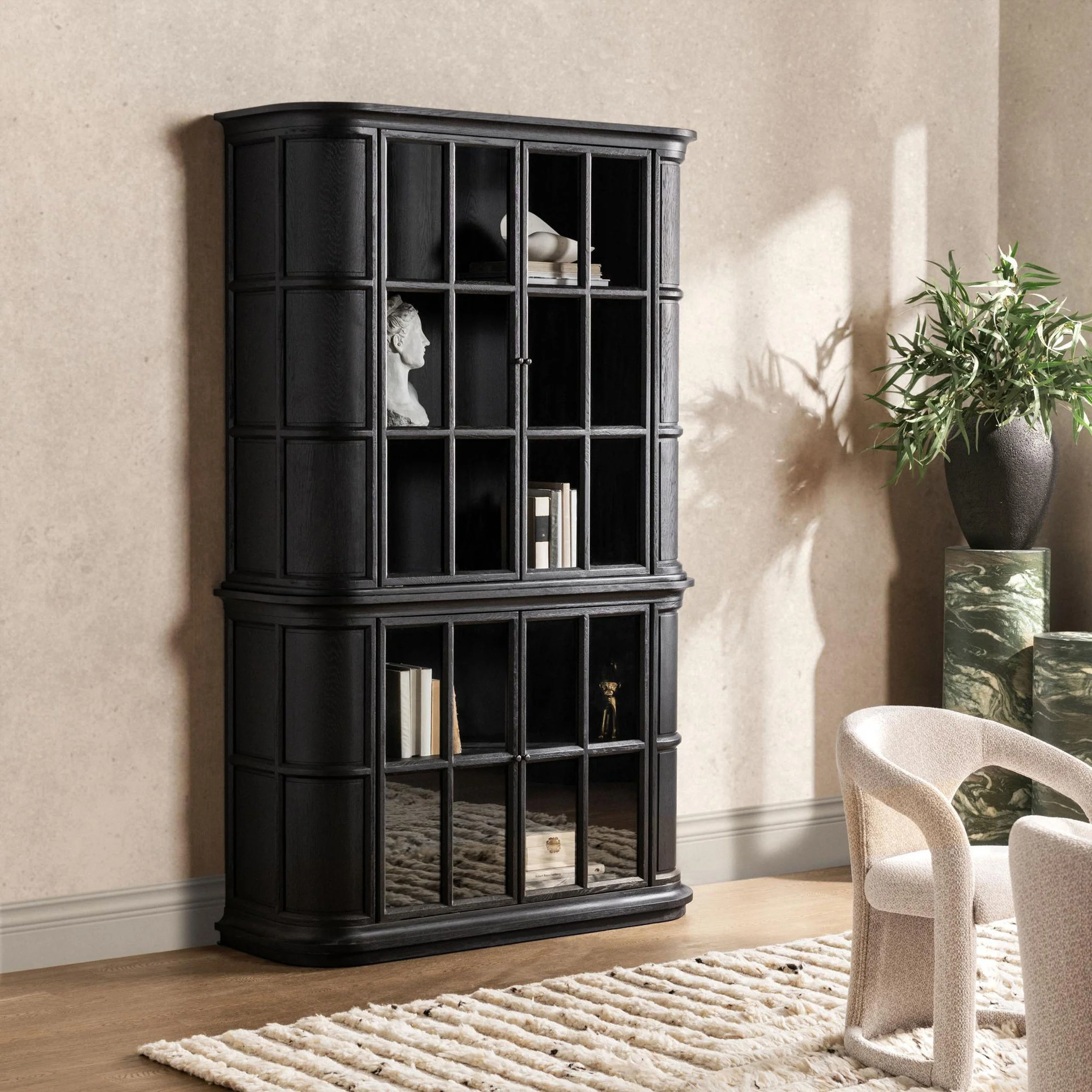 Carson Display Cabinet, Loft Black - Image 6