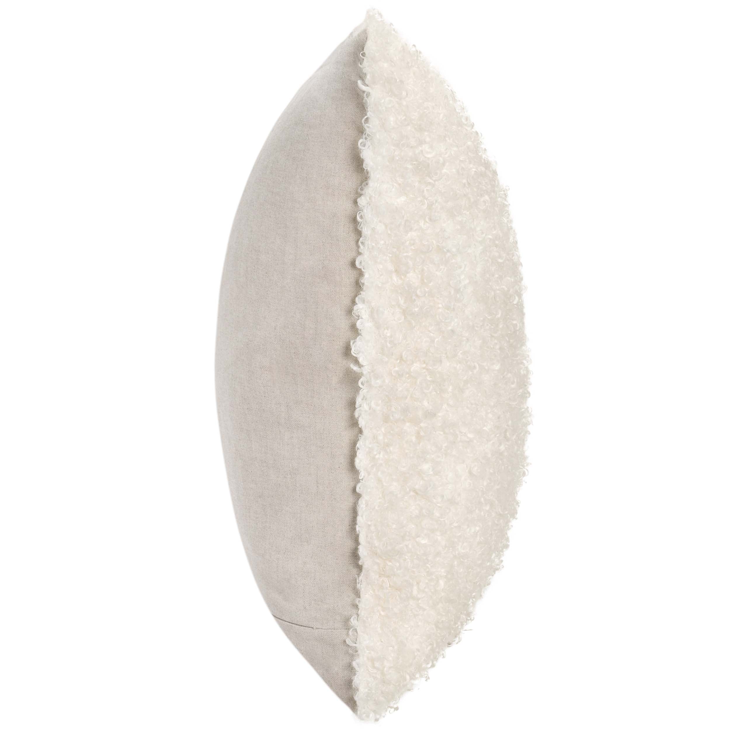 Carter Pillow, Ivory - Image 3